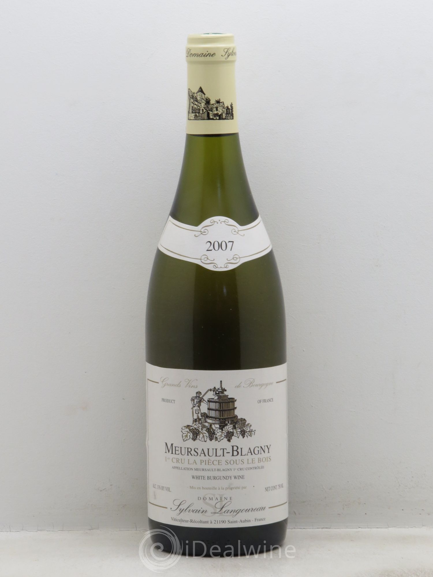 Meursault 1er Cru Blagny Sylvain Langoureau 2007 - Posten von 1 Flasche - 0