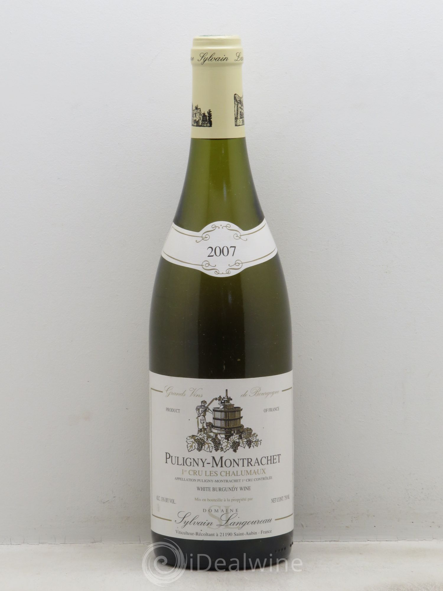 Puligny-Montrachet 1er Cru Sylvain Langoureau 2007 - Posten von 1 Flasche - 0