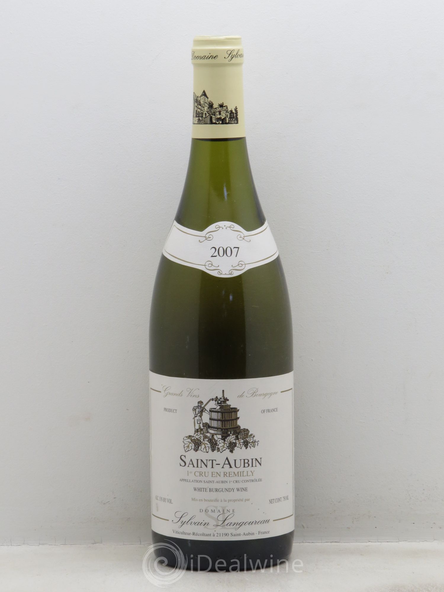 Saint-Aubin 1er Cru En Remilly Sylvain Langoureau 2007 - Posten von 1 Flasche - 0