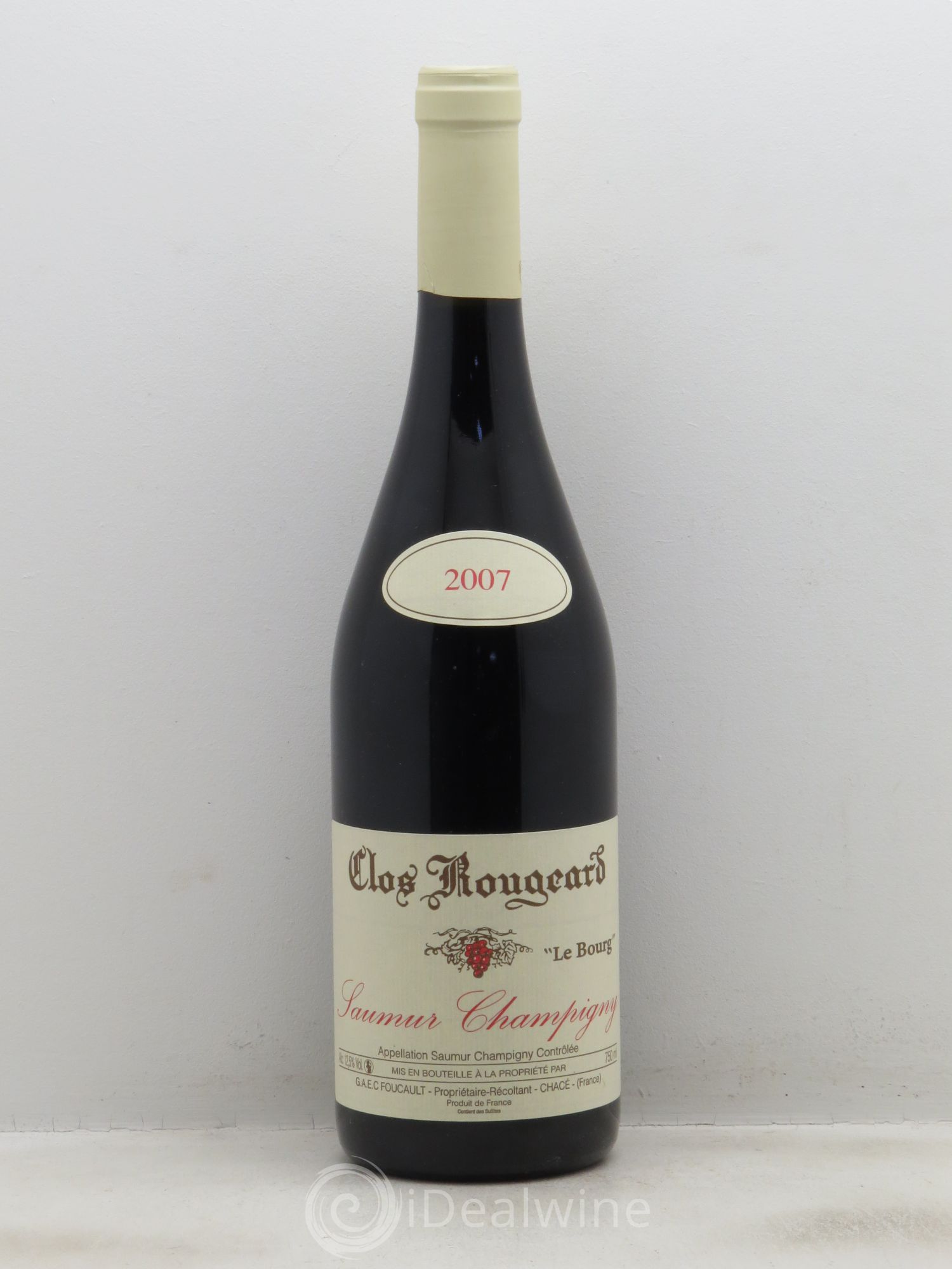 Saumur-Champigny Le Bourg Clos Rougeard 2007 - Lot de 1 bouteille - 0