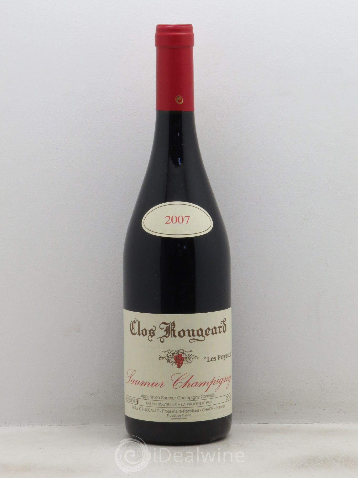 Saumur-Champigny Les Poyeux Clos Rougeard 2007 - Lot de 1 bouteille - 0
