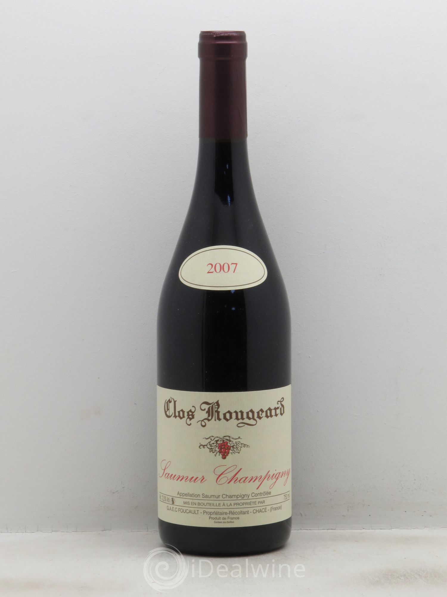 Saumur-Champigny Clos Rougeard 2007 - Lot de 1 bouteille - 0