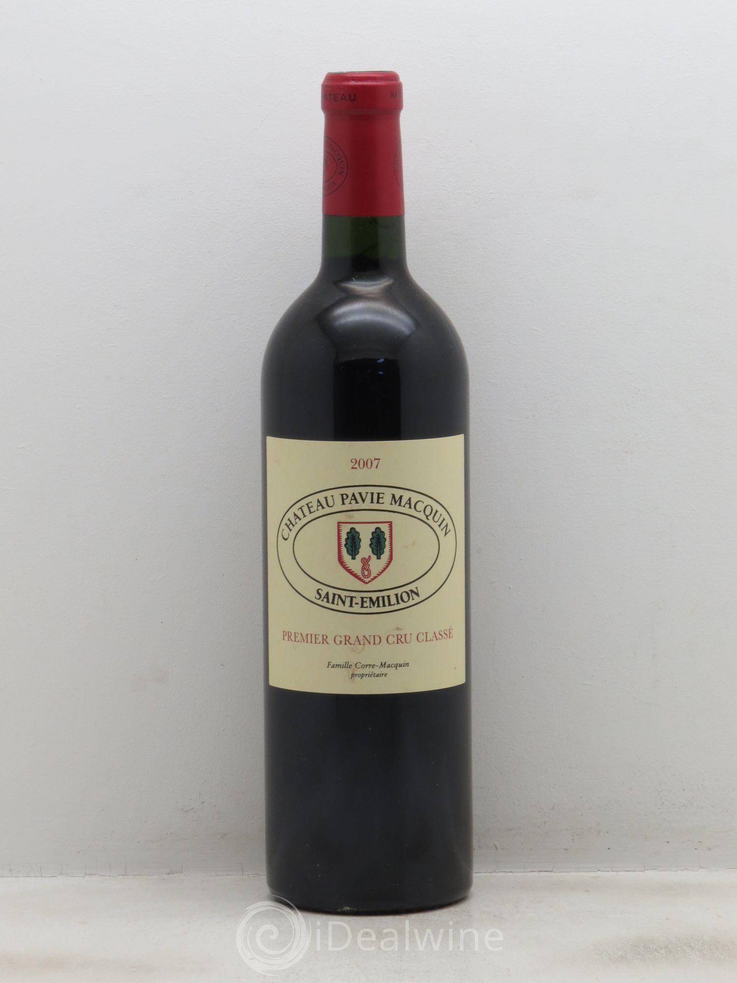 Château Pavie Macquin 1er Grand Cru Classé B 2007 - Lot de 1 bouteille - 0