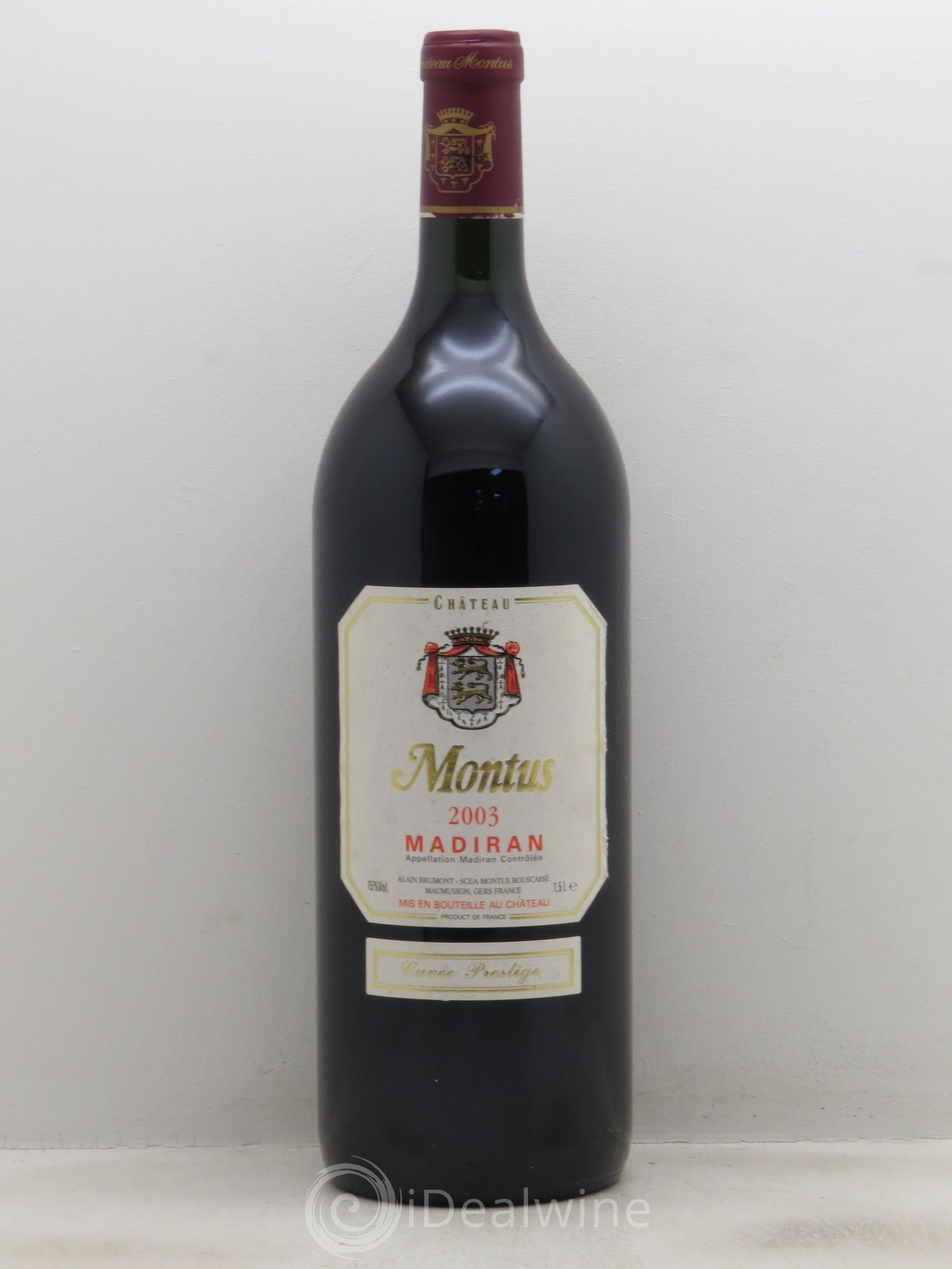 Madiran Château Montus-Prestige Alain Brumont 2003 - Lot de 1 magnum - 0