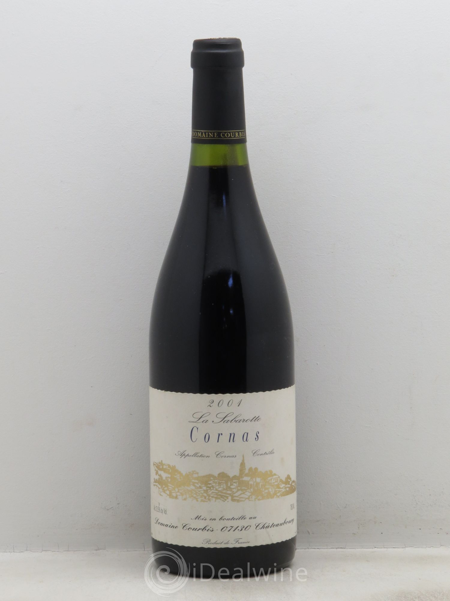Cornas La Sabarotte Domaine Courbis 2001 - Posten von 1 Flasche - 0