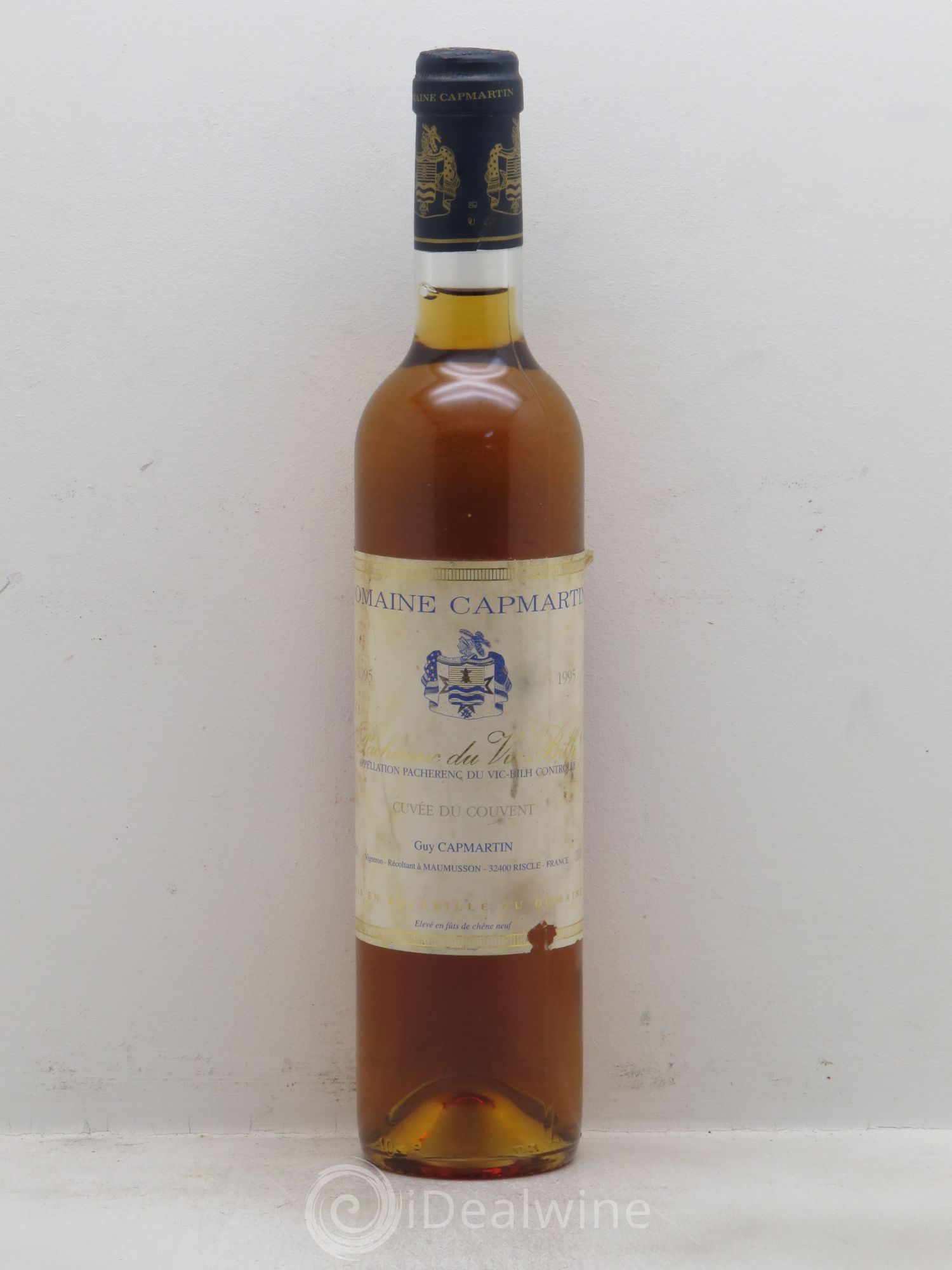 Pacherenc du Vic-Bilh Domaine Cap Martin Cuvée Cuvée du couvent (50cl) (sans prix de réserve - no reserve) 1995 - Lotto di 1 bottiglia - 0