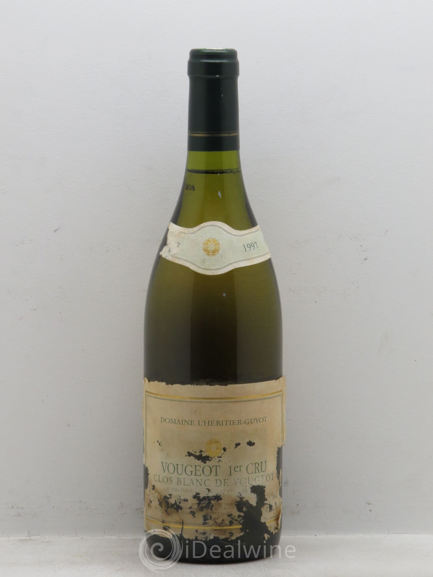 Vougeot 1er Cru Domaine l'héritier Guyot Clos Blanc de Vougeot 1997 - Lotto di 1 bottiglia - 0