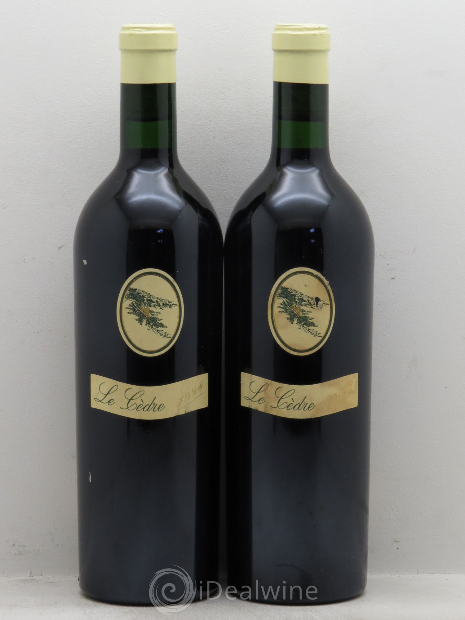Cahors Château du Cèdre Cuvée Le Cèdre Pascal et Jean-Marc Verhaeghe 1998 - Lot de 2 bouteilles - 0