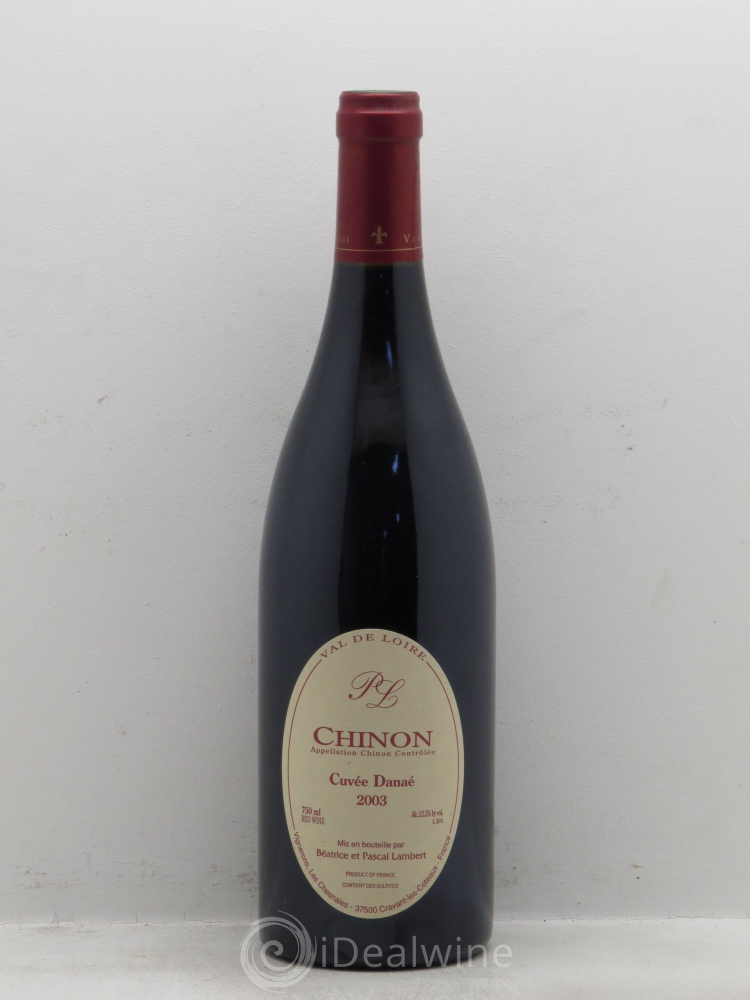 Chinon Domaine les Chesnaies Cuvée Danaé (sans prix de réserve - no reserve) 2003 - Posten von 1 Flasche - 0