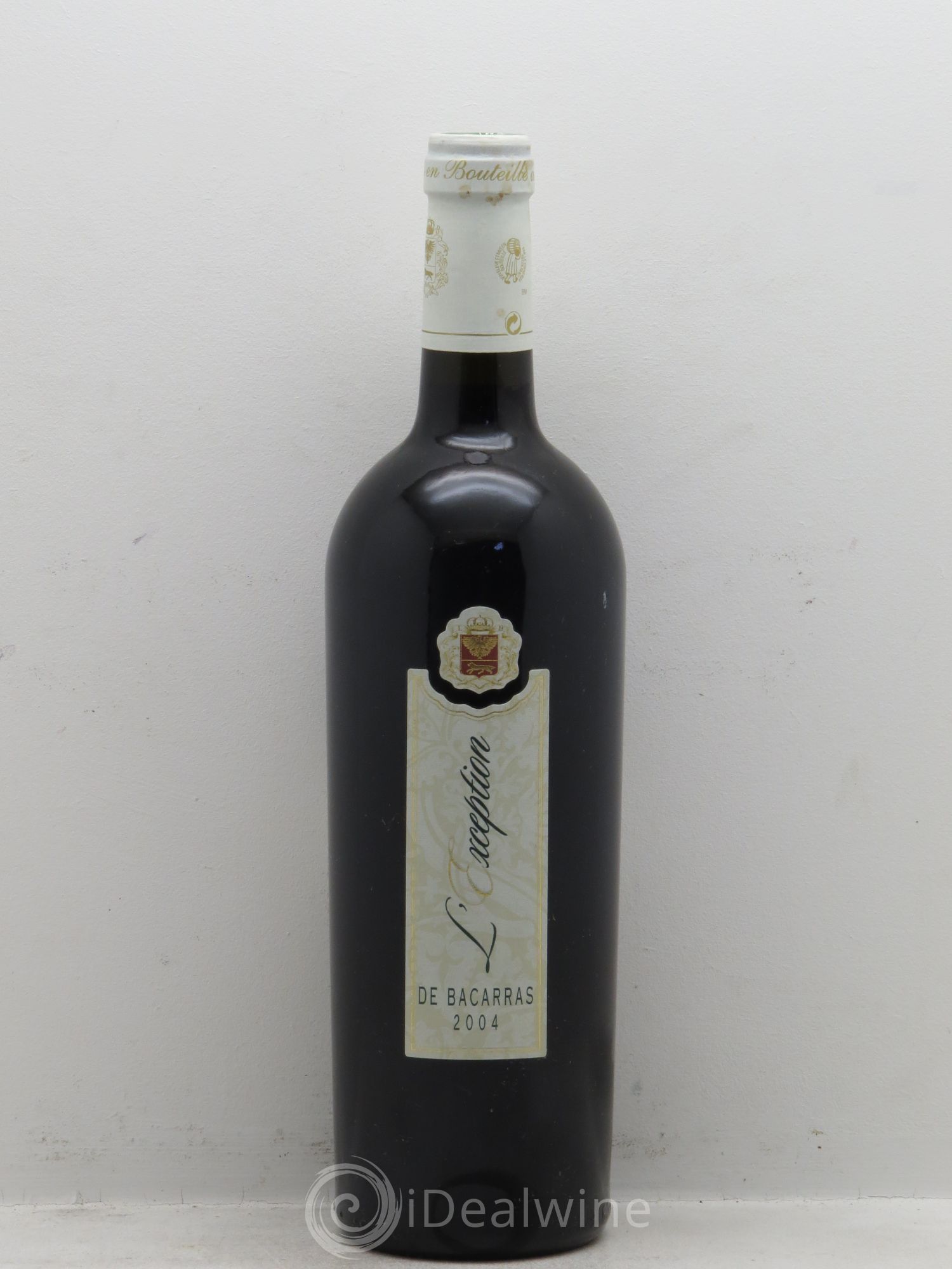 Coteaux d'Aix-en-Provence Domaine Ludovic de Beauséjour L'exception de Baccaras (sans prix de réserve) 2004 - Posten von 1 Flasche - 0
