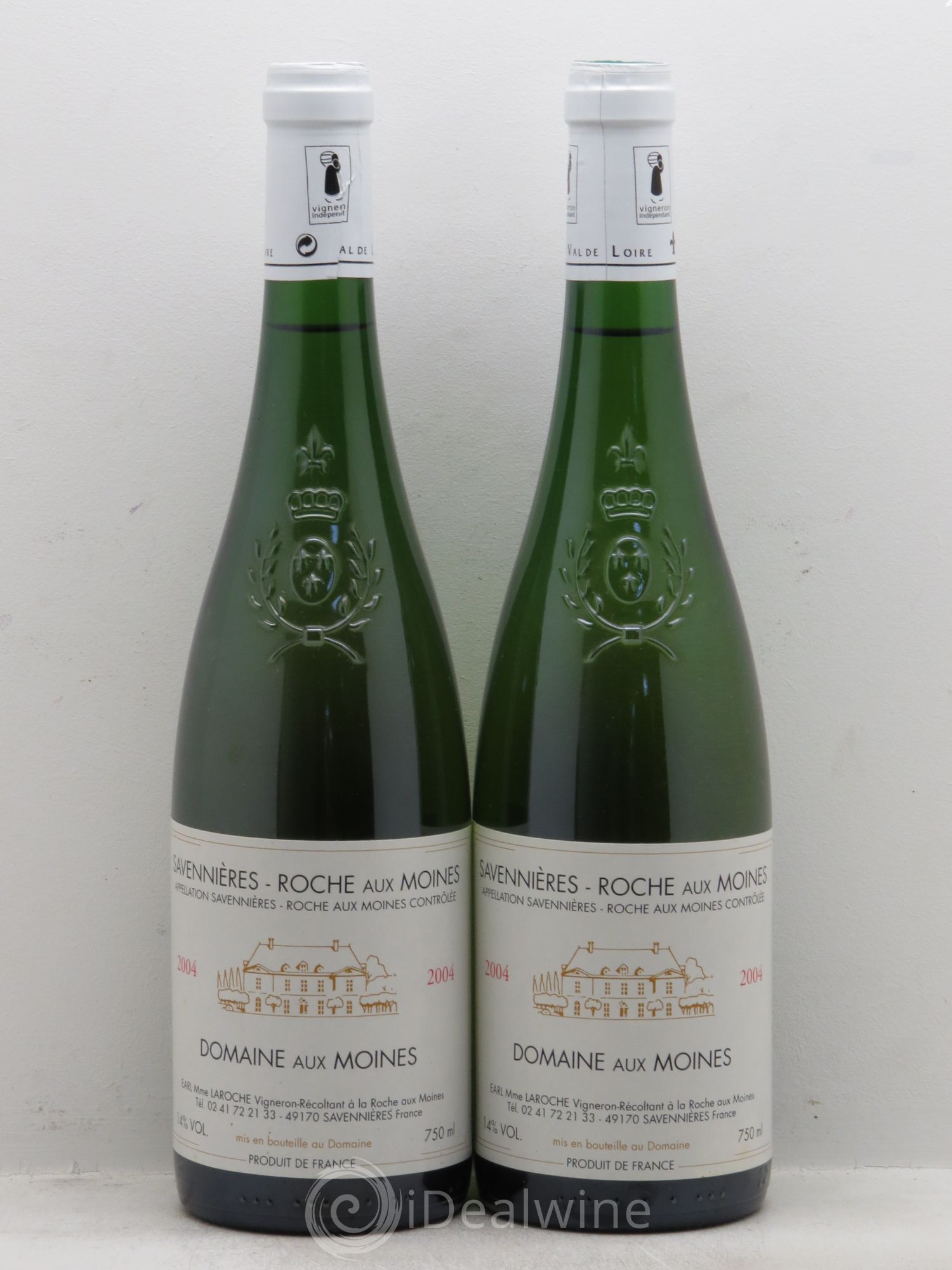Savennières Roche aux Moines Domaine aux Moines 2004 - Posten von 2 Flaschen - 0