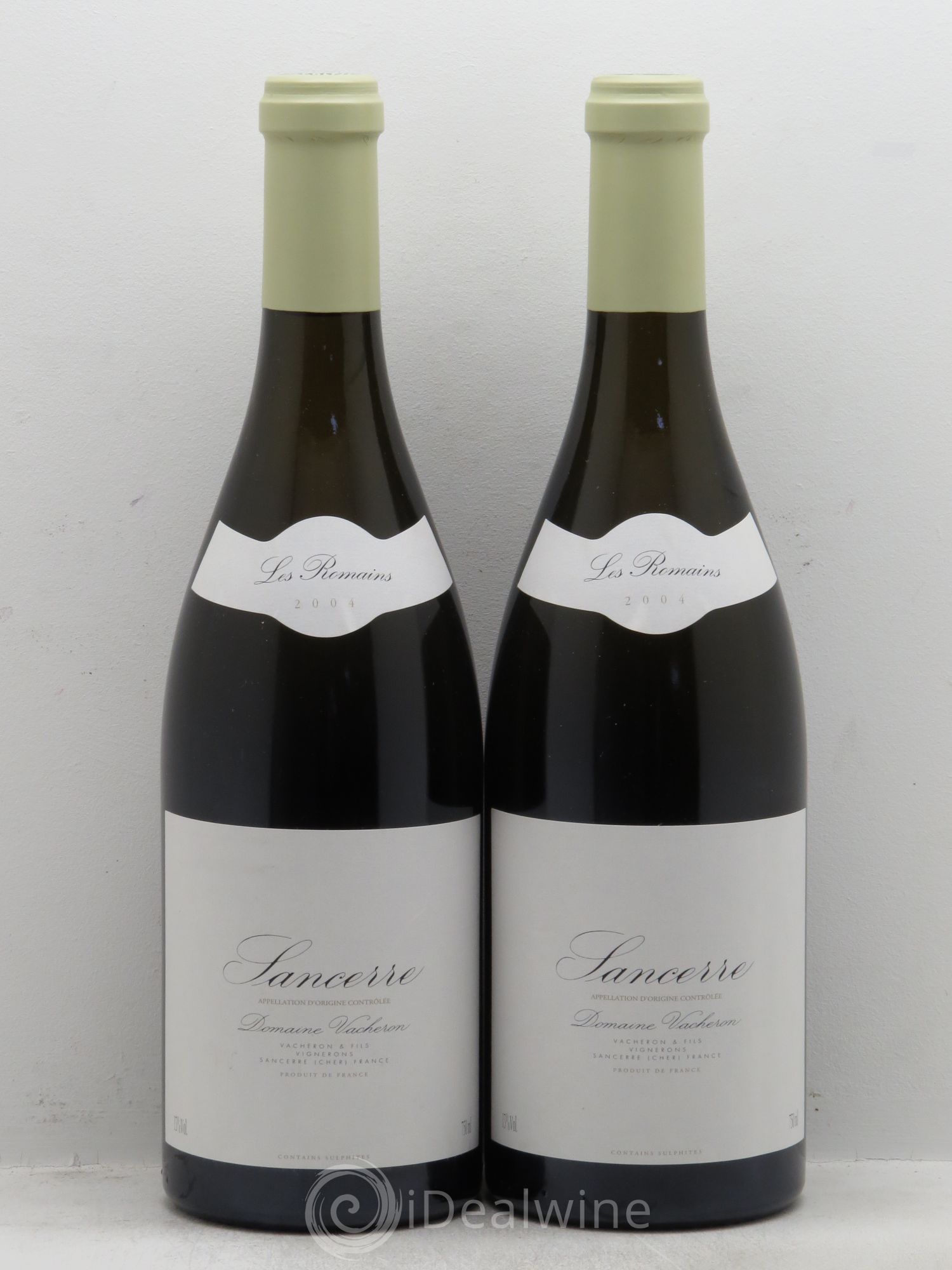 Sancerre Domaine Vacheron Les Romains 2004 - Posten von 2 Flaschen - 0