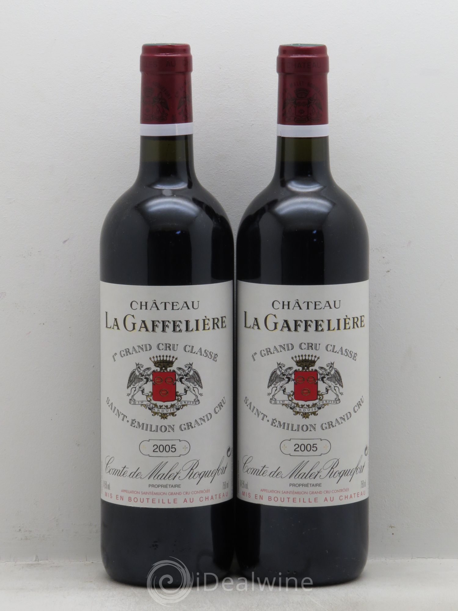 Château la Gaffelière 1er Grand Cru Classé B 2005 - Lot de 2 bouteilles - 0