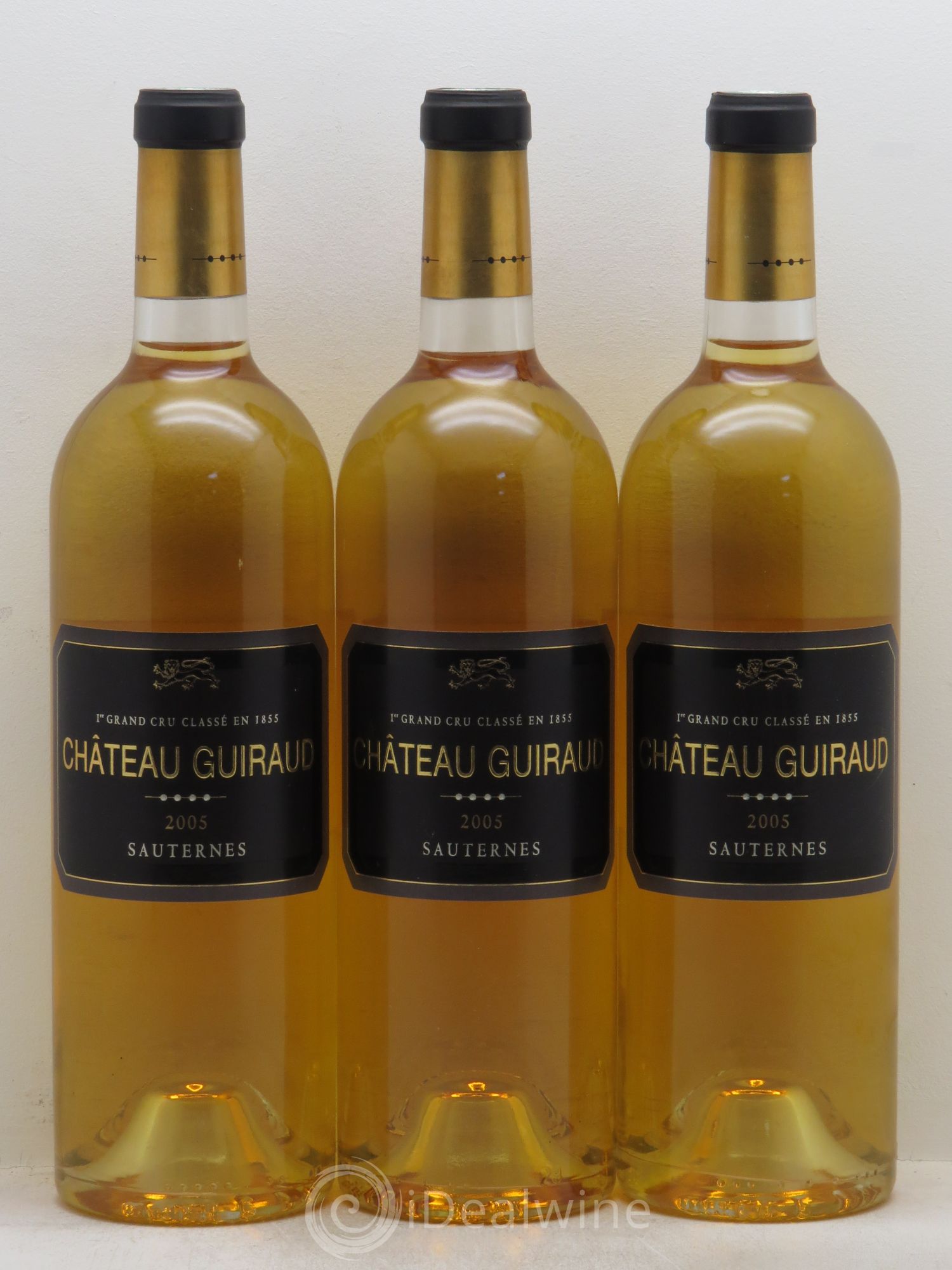 Château Guiraud 1er Grand Cru Classé 2005 - Lotto di 3 bottiglie - 0
