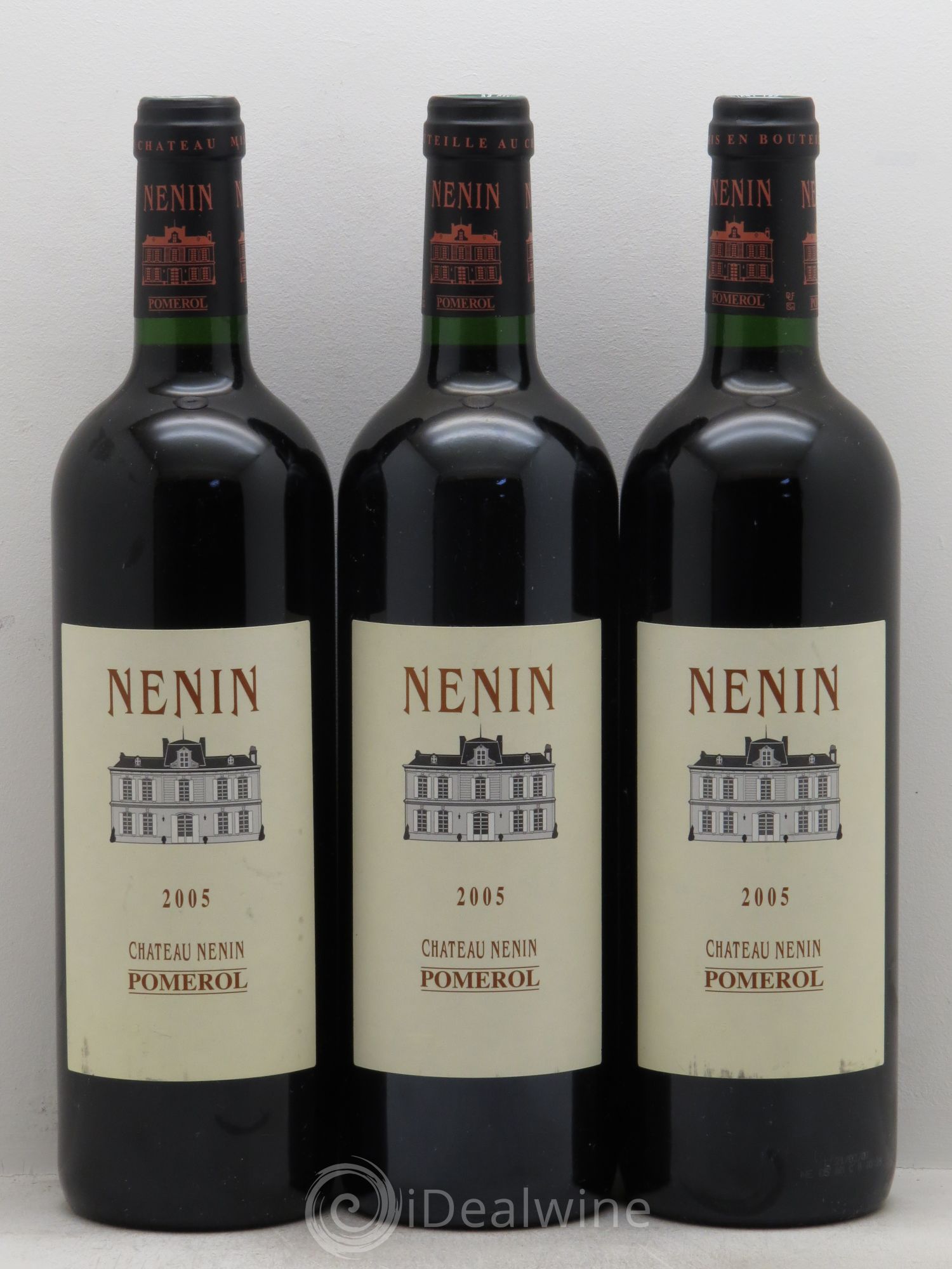 Château Nenin 2005 - Lot de 3 bouteilles - 0