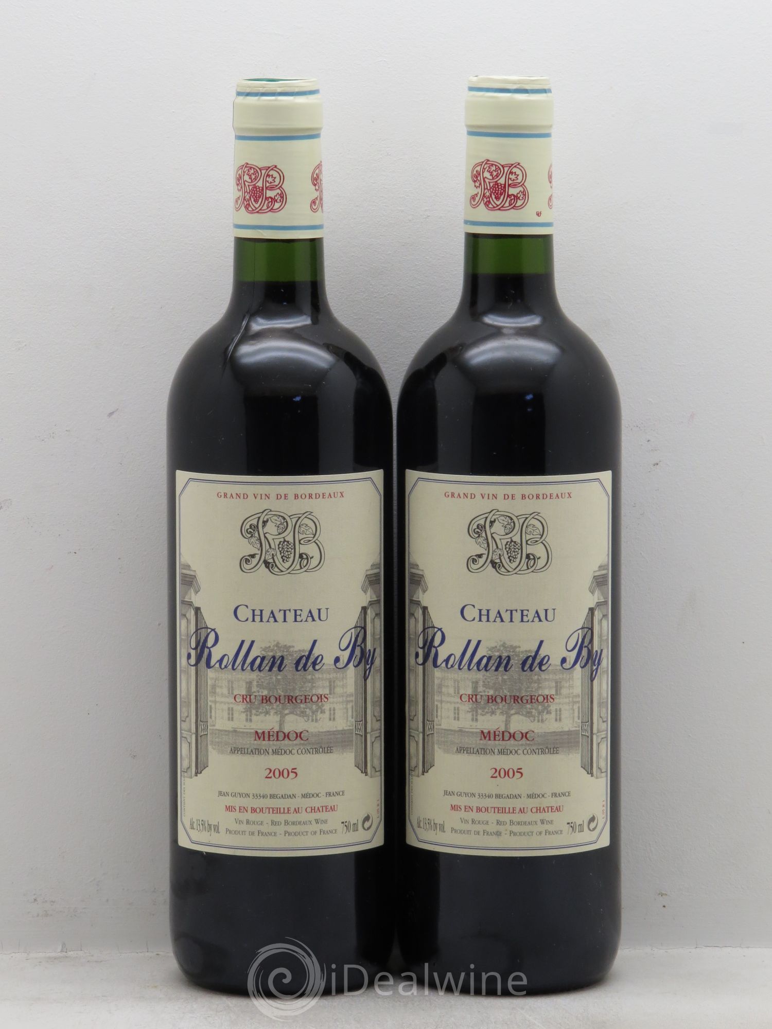 Château Rollan de By Cru Bourgeois 2005 - Lot de 2 bouteilles - 0