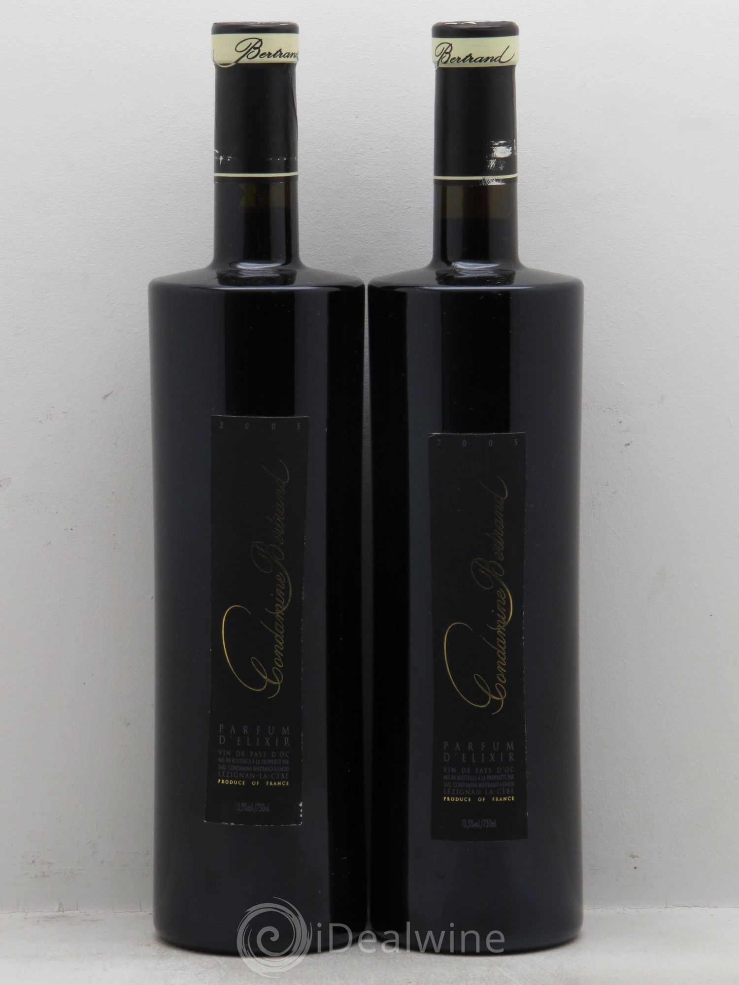 Pays d'Oc Domaine Bertrand (Condamine) Parfum d'Elixir (sans prix de réserve) 2005 - Posten von 2 Flaschen - 0