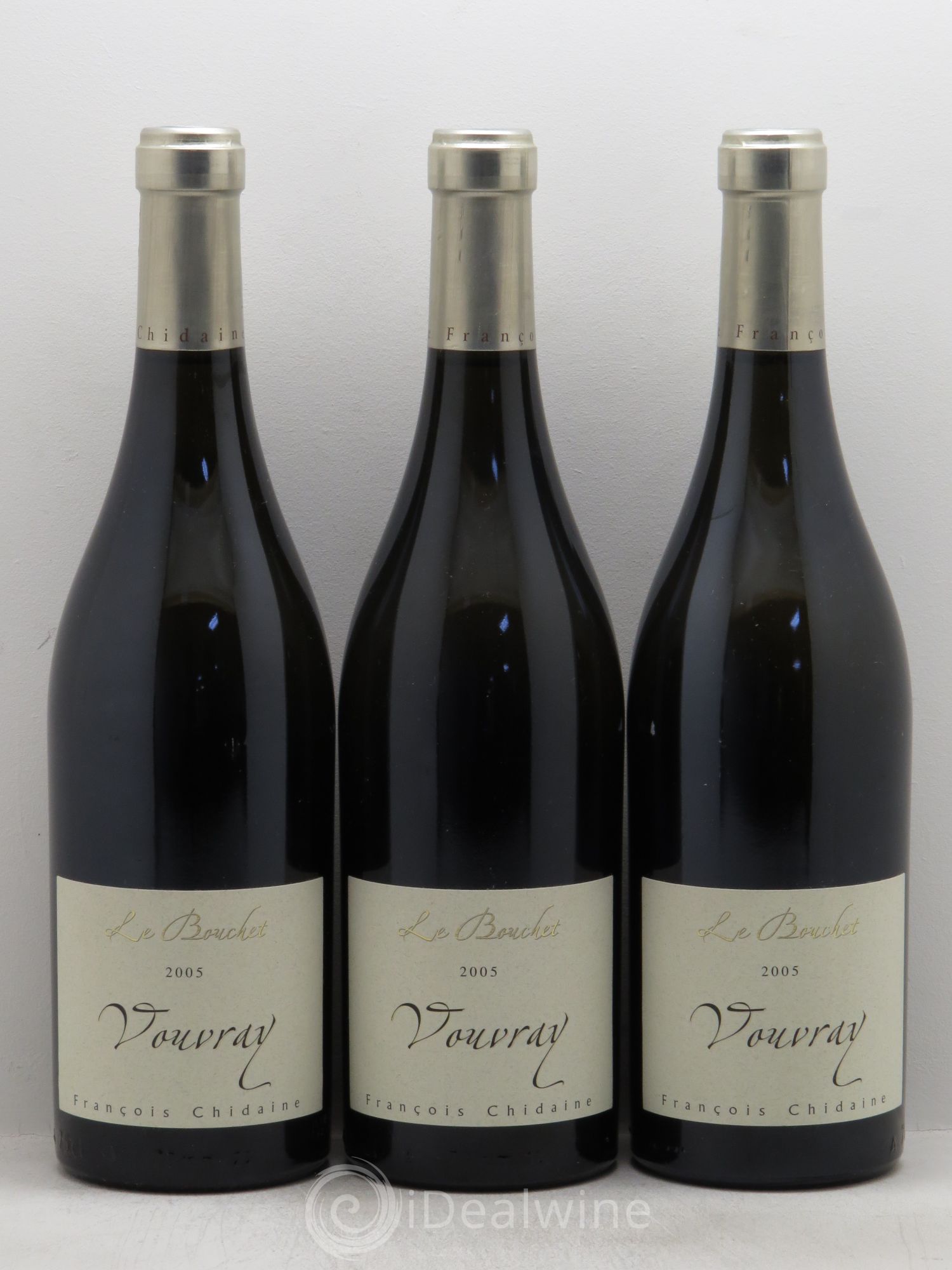 Vouvray Domaine François Chidaine Le Bouchet 2005 - Lotto di 3 bottiglie - 0