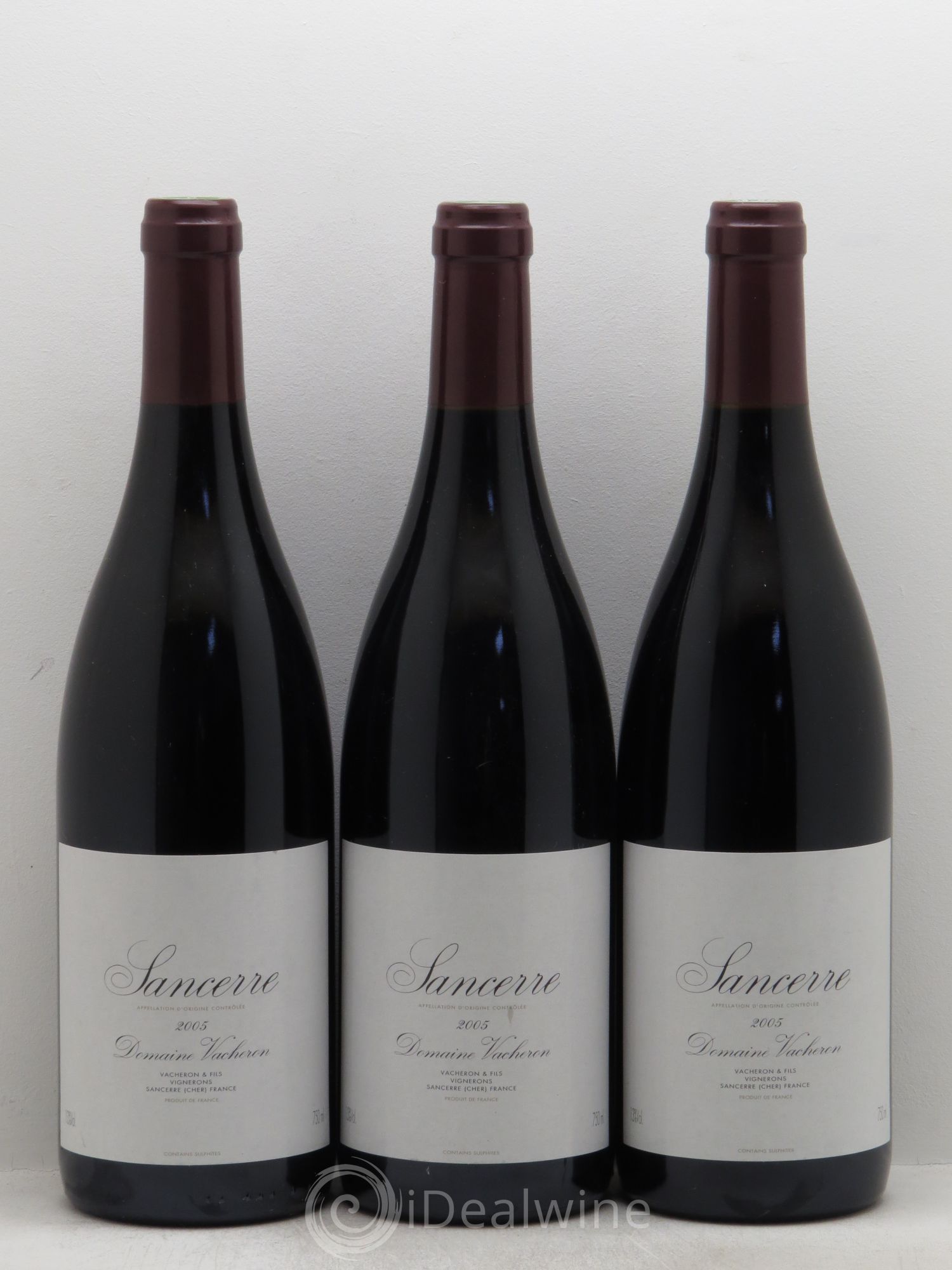 Sancerre Domaine Vacheron 2005 - Lotto di 3 bottiglie - 0