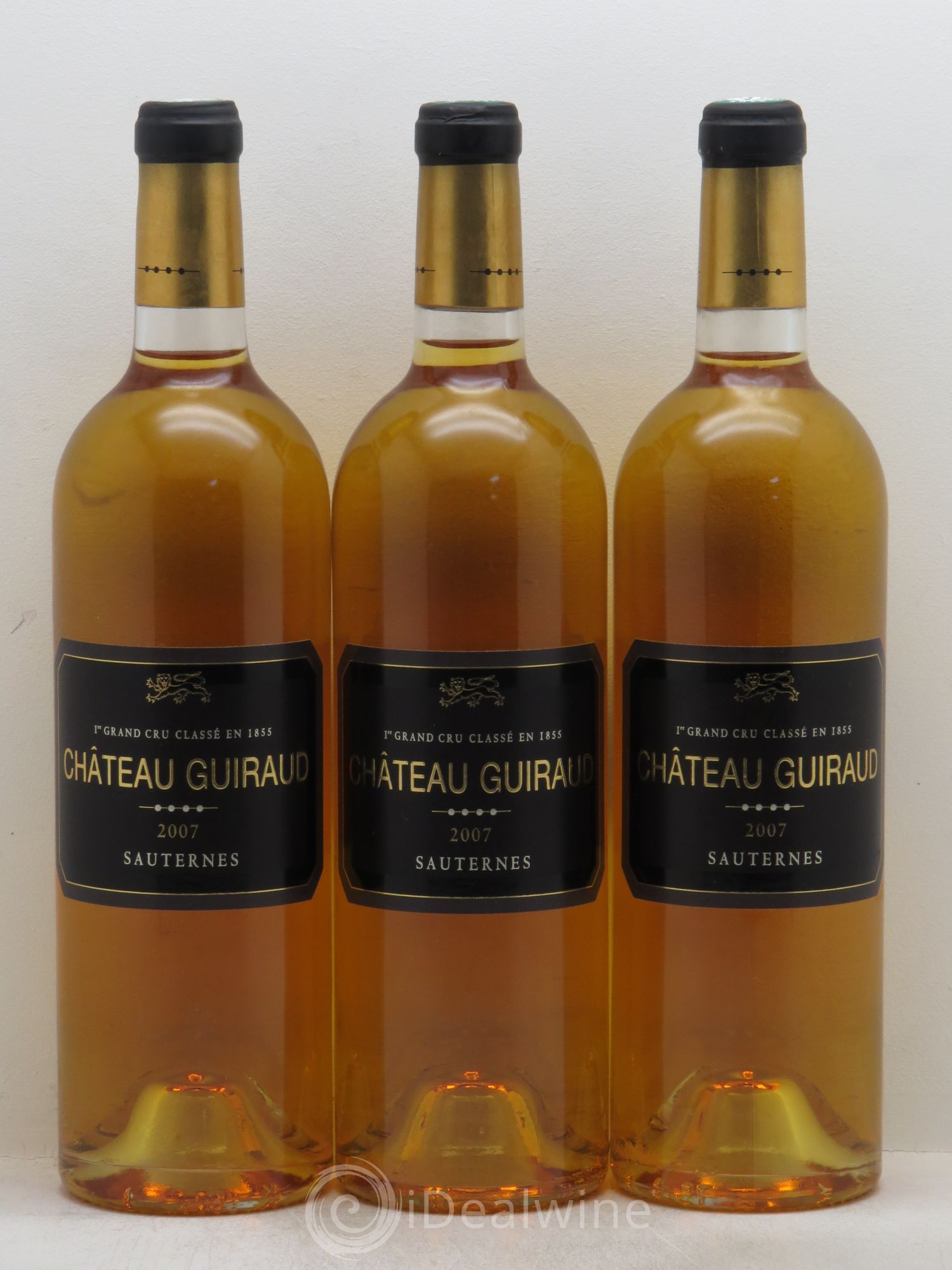Château Guiraud 1er Grand Cru Classé 2007 - Lotto di 3 bottiglie - 0