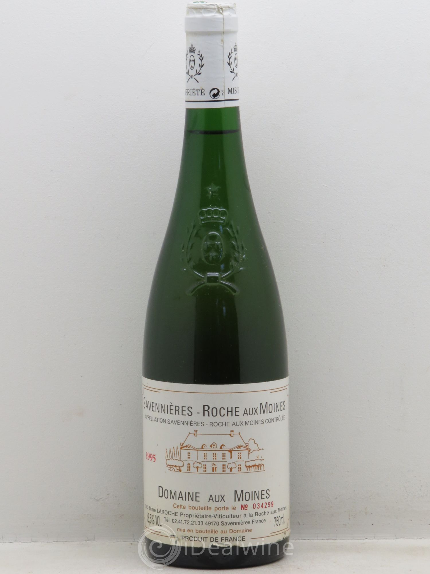 Savennières Roche aux Moines 1999 - Lot de 1 bouteille - 0