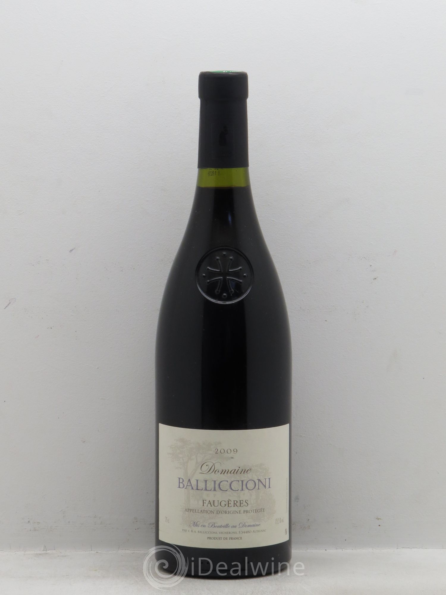Faugères Domaine Balliccioni (sans prix de réserve - no reserve) 2009 - Posten von 1 Flasche - 0