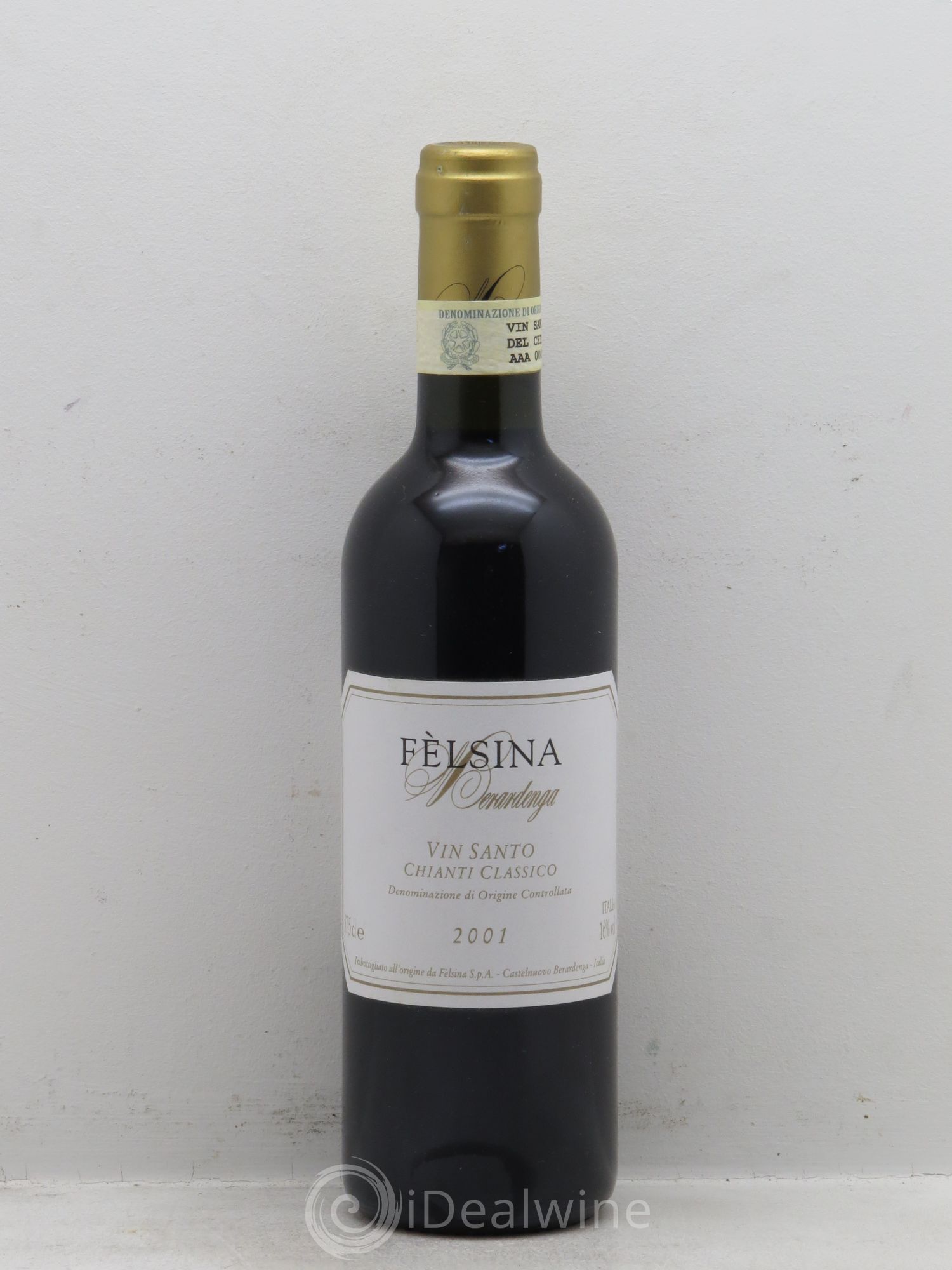 Chianti Classico DOCG Domaine Felsina Nocrandaga Vinsanto (sans prix de réserve) 2001 - Posten von 1 Demi-Flasche - 0