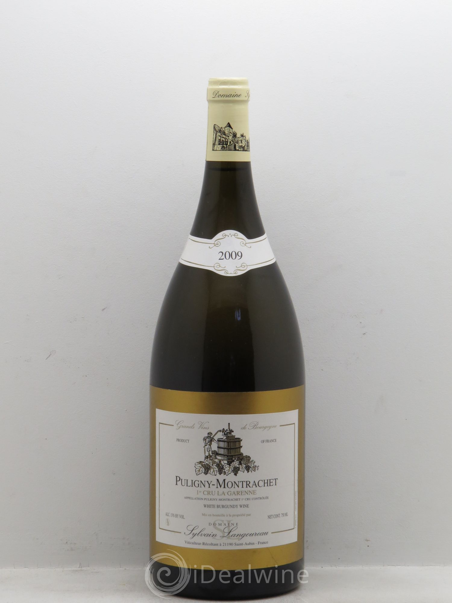 Puligny-Montrachet 1er Cru Domaine Langoureau La Garenne 2009 - Posten von 1 Magnum - 0