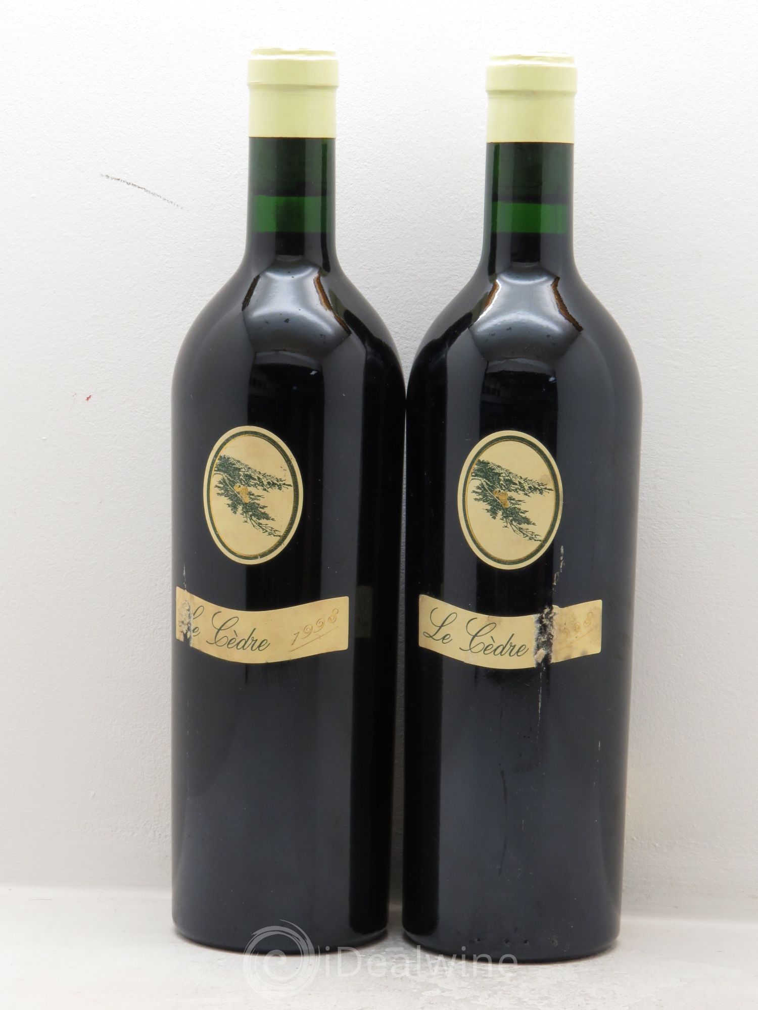 Cahors Château du Cèdre Cuvée Le Cèdre Pascal et Jean-Marc Verhaeghe 1998 - Lot de 2 bouteilles - 0