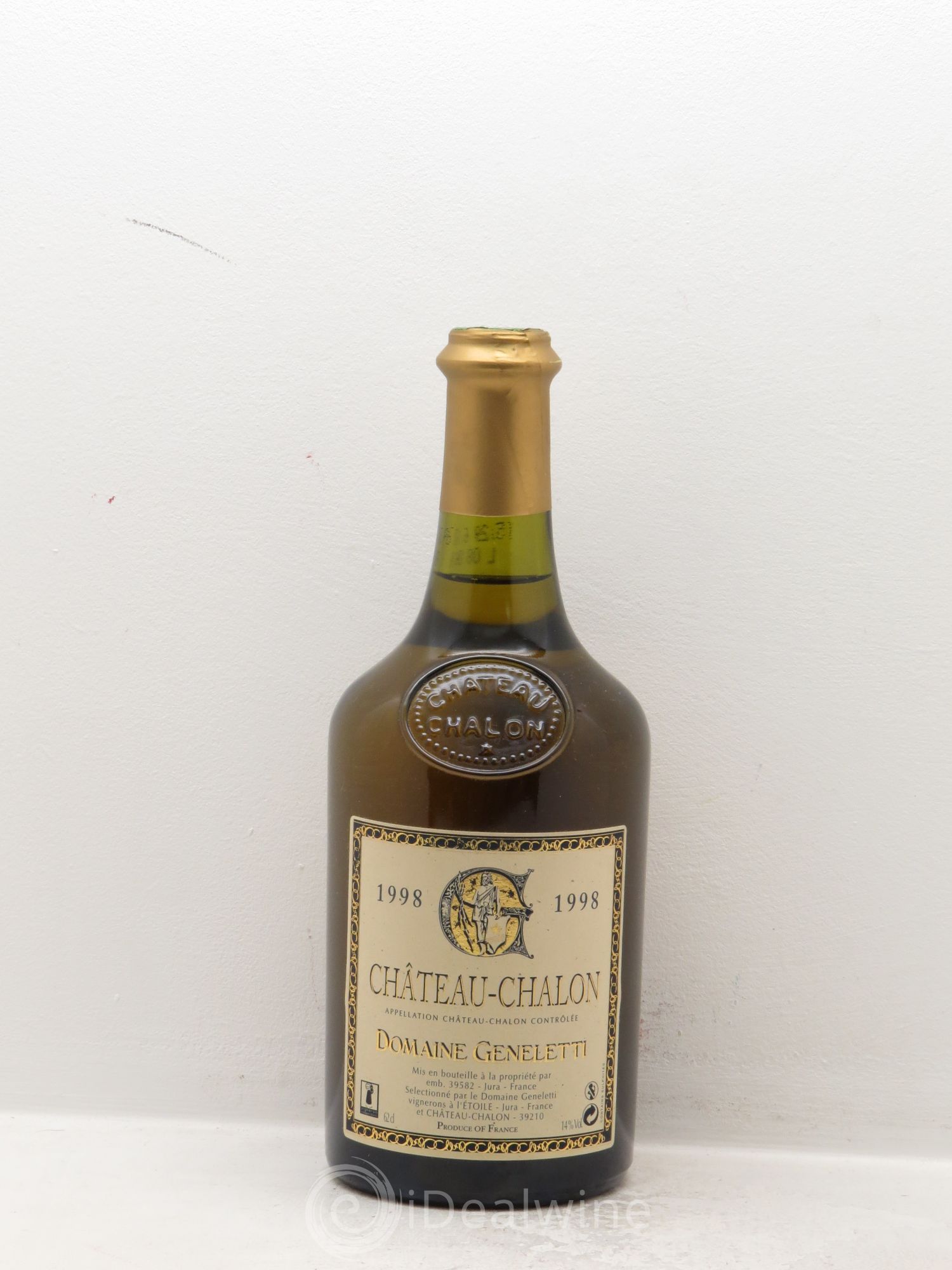 Château-Chalon Domaine Genelleti 1998 - Posten von 1 Flasche - 0