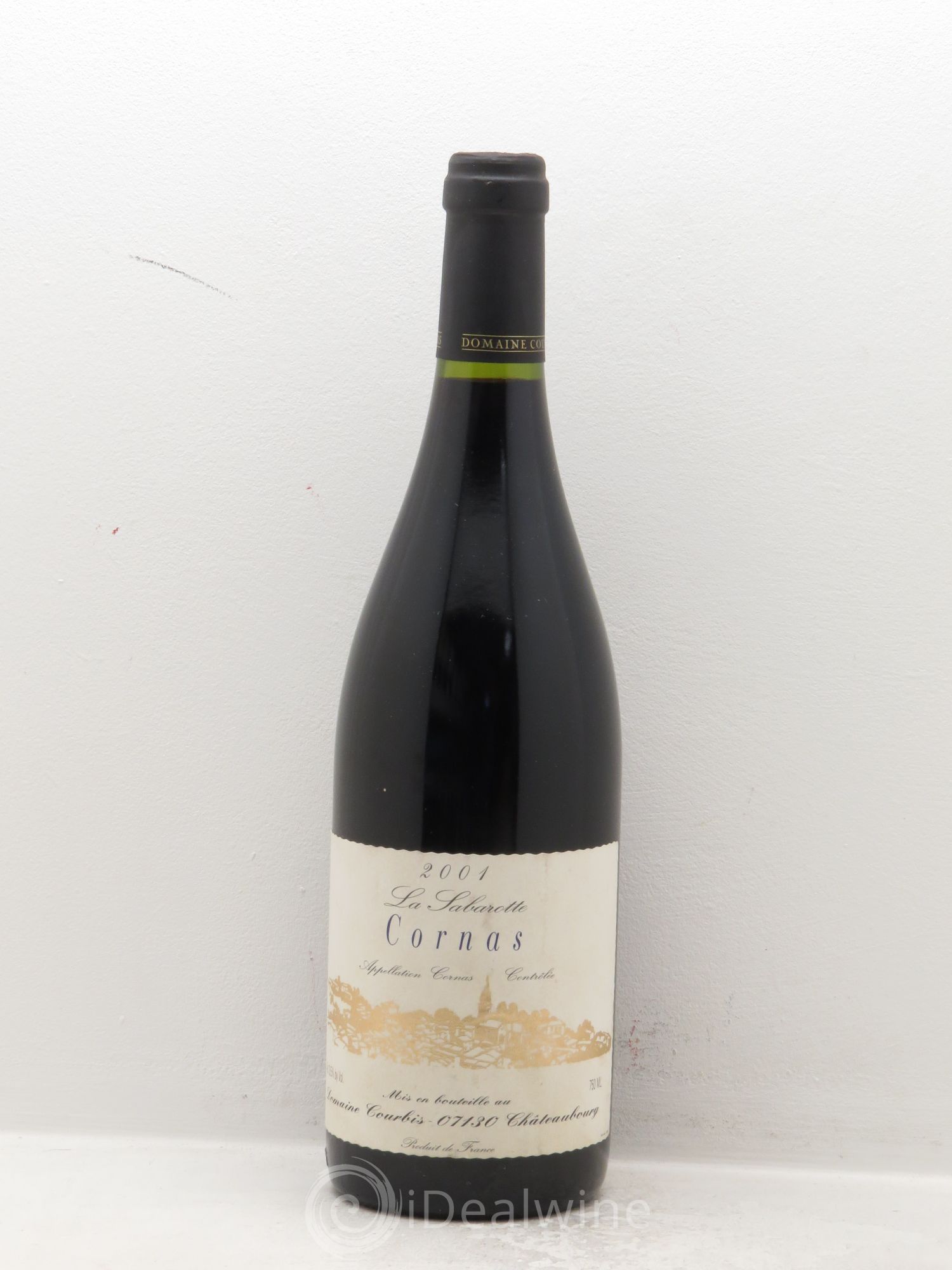 Cornas La Sabarotte Courbis 2001 - Lot de 1 bouteille - 0