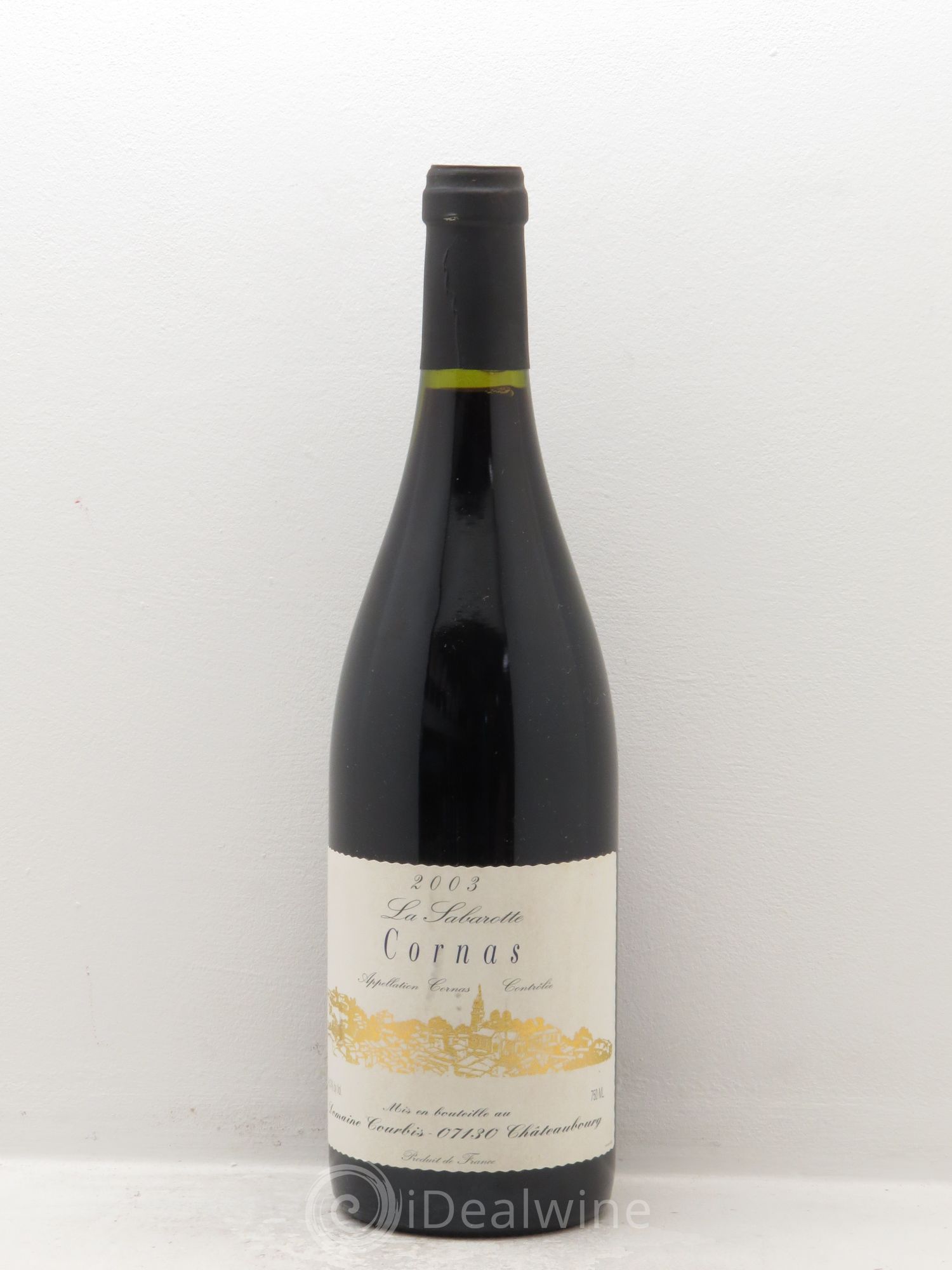 Cornas La Sabarotte Courbis 2003 - Lot de 1 bouteille - 0