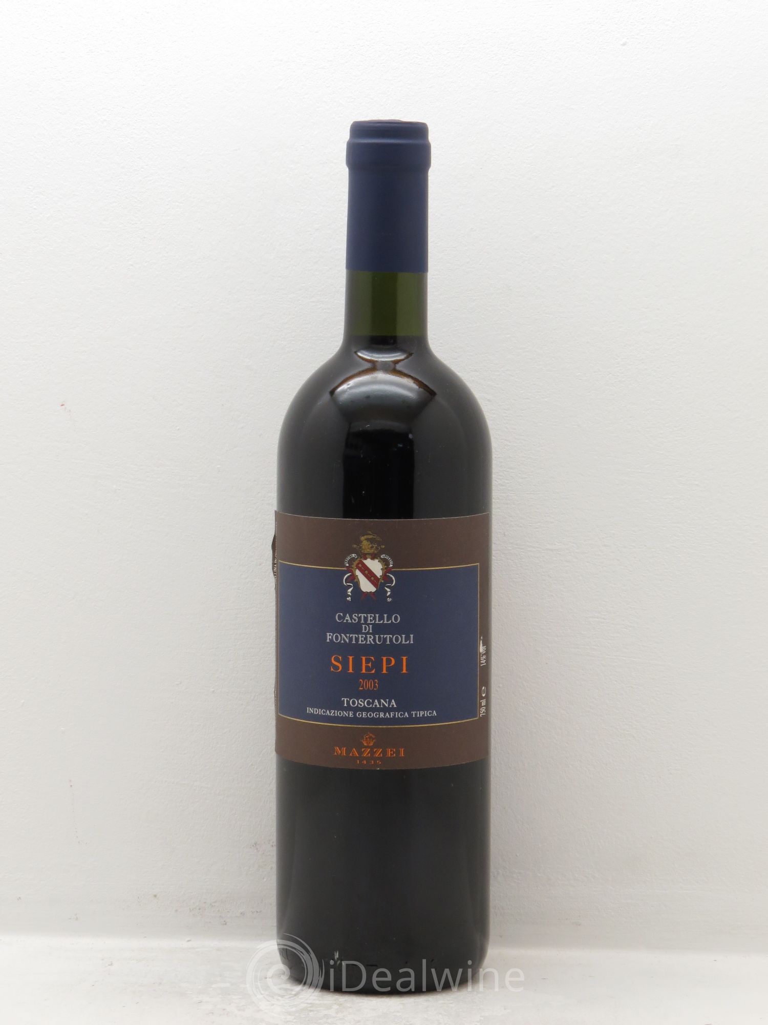Italie Siepi Domaine Castello di Fonterutoli 2003 - Posten von 1 Flasche - 0