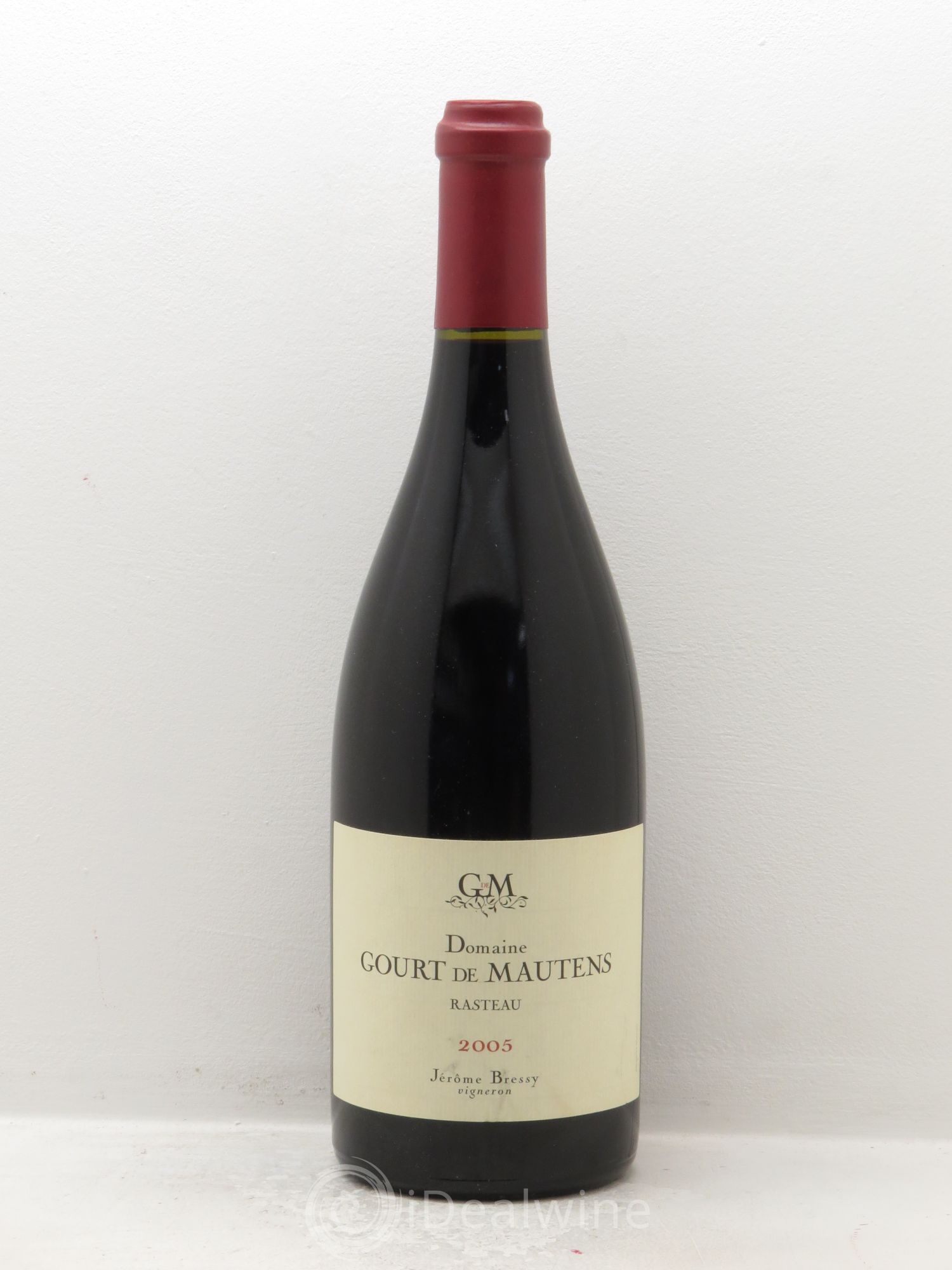 Rasteau Domaine Gourt de Mautens - Jérôme Bressy 2005 - Lot de 1 bouteille - 0