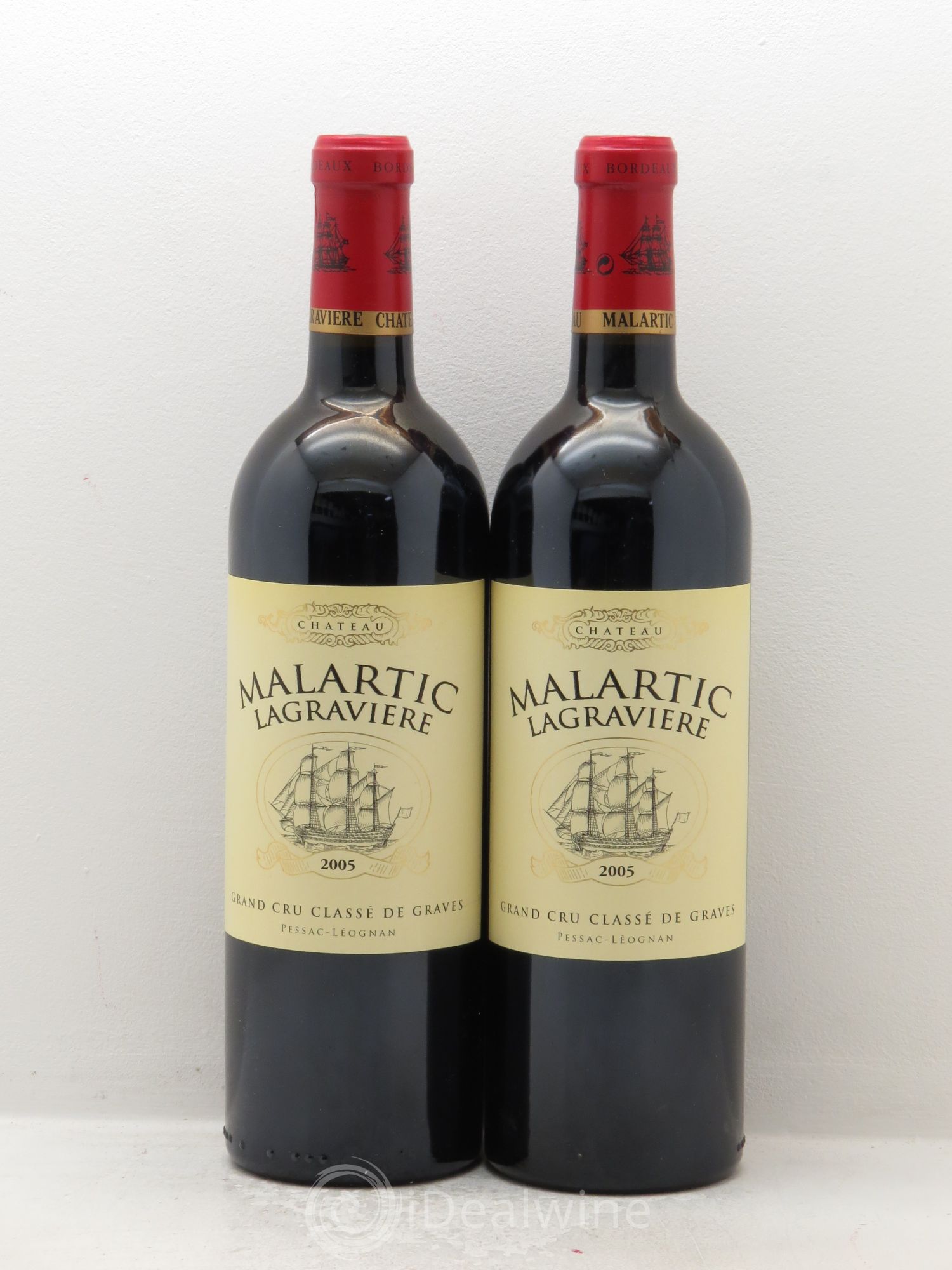 Château Malartic-Lagravière Cru Classé de Graves 2005 - Lot de 2 bouteilles - 0