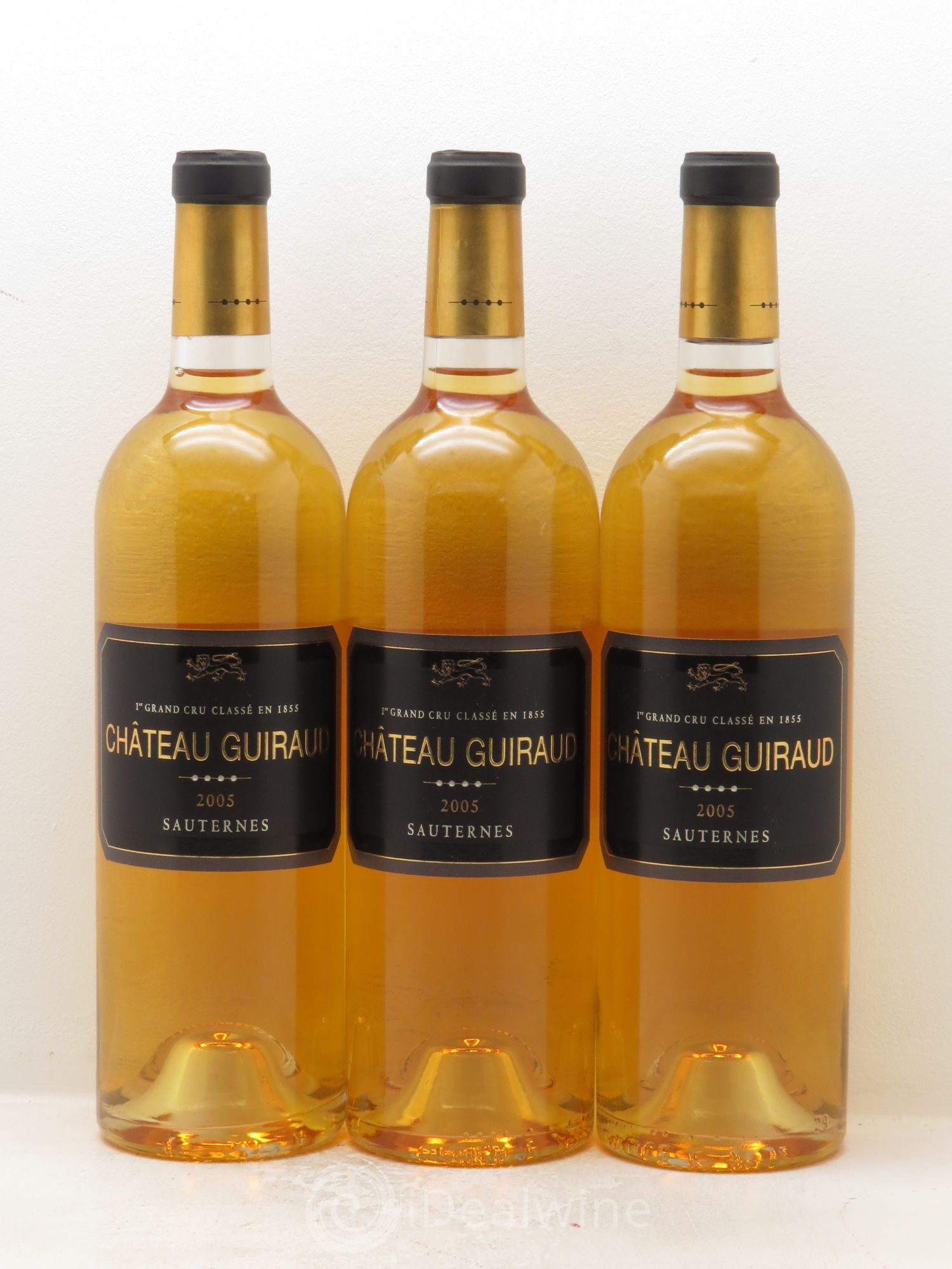 Château Guiraud 1er Grand Cru Classé 2005 - Lotto di 3 bottiglie - 0