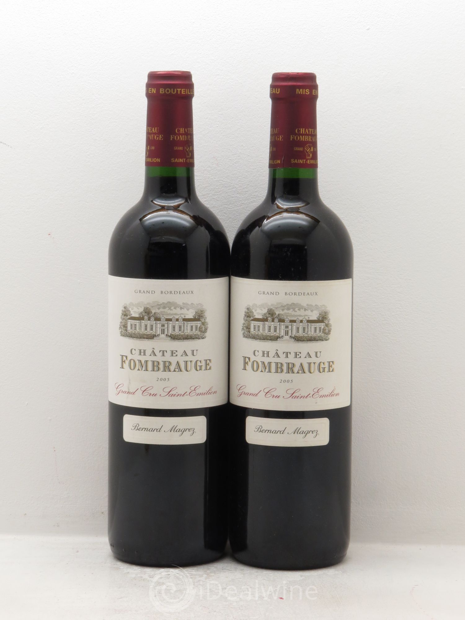 Château Fombrauge Grand Cru Classé 2005 - Lot de 2 bouteilles - 0