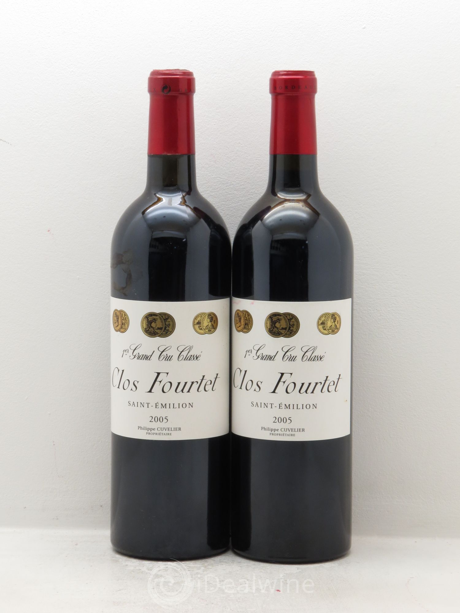 Clos Fourtet 1er Grand Cru Classé B 2005 - Lot de 2 bouteilles - 0