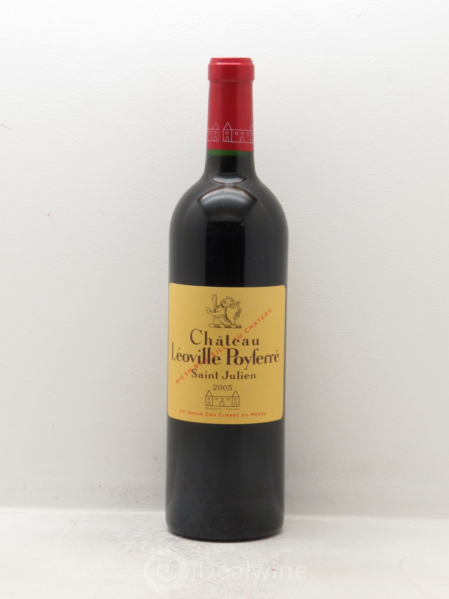 Château Léoville Poyferré 2ème Grand Cru Classé 2005 - Lot de 1 bouteille - 0