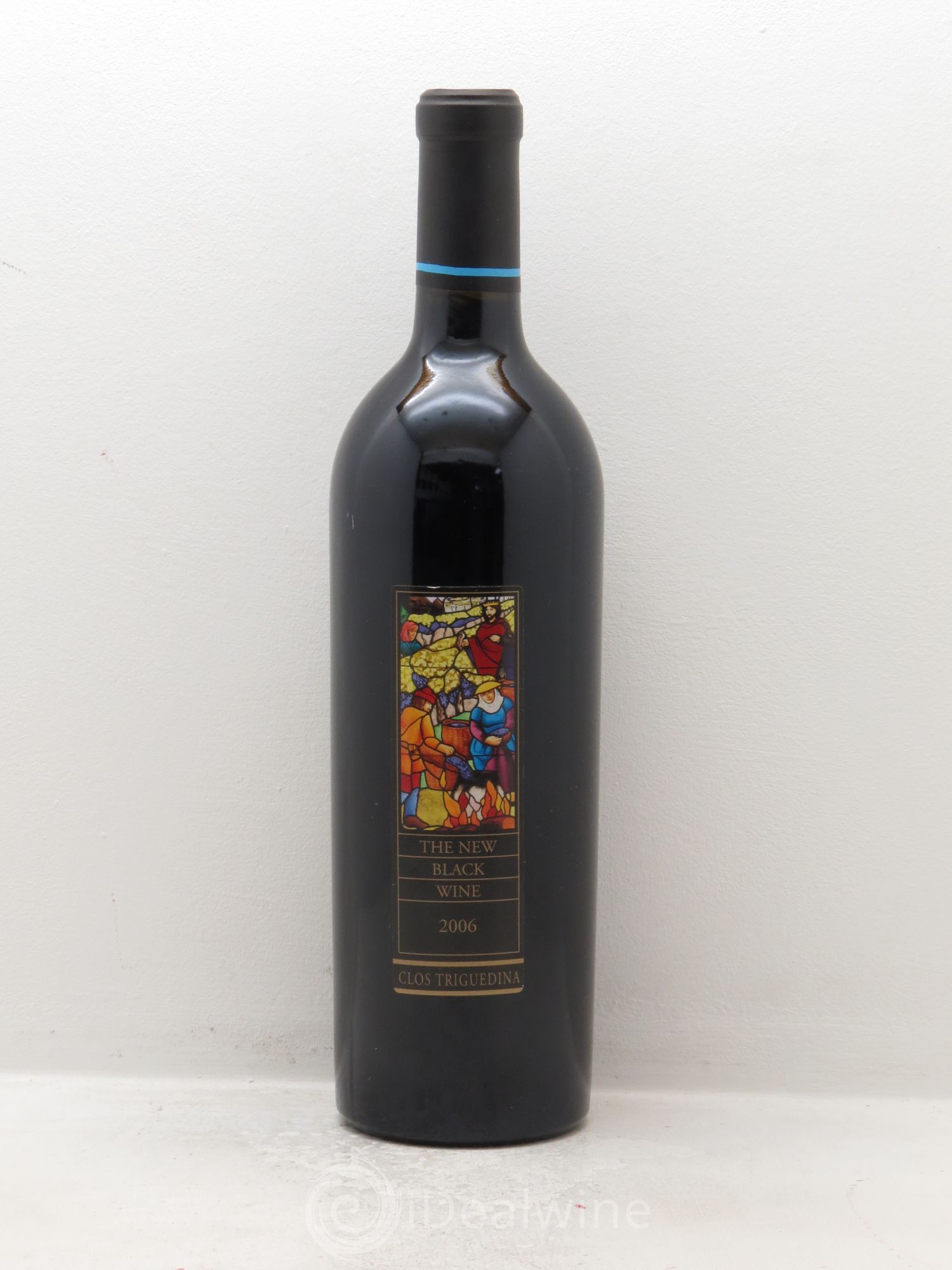 Cahors Clos Triguedina New Black Wine Jean-Luc Baldès 2006 - Lot de 1 bouteille - 0