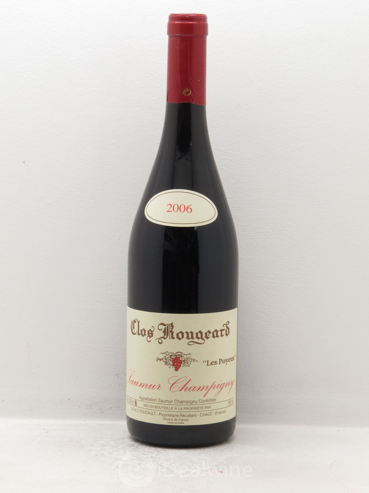 Saumur-Champigny Les Poyeux Clos Rougeard 2006 - Lot de 1 bouteille - 0