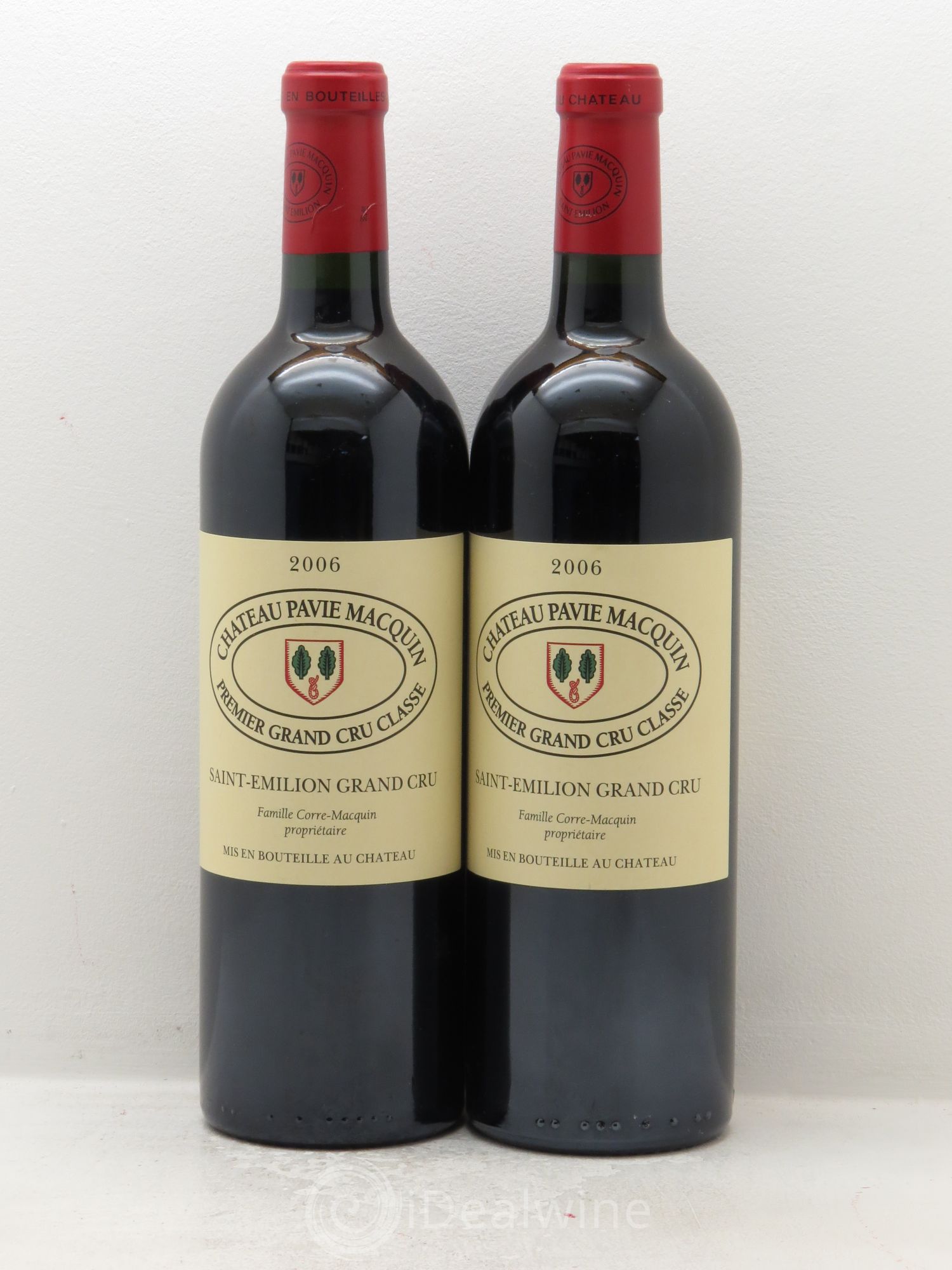Château Pavie Macquin 1er Grand Cru Classé B 2006 - Lot de 2 bouteilles - 0