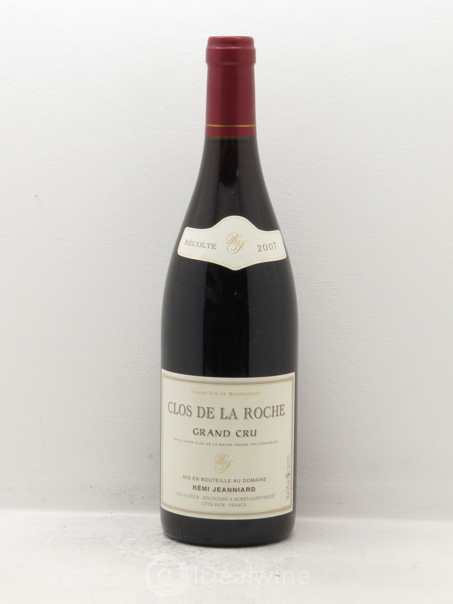 Clos de la Roche Grand Cru (sans prix de réserve) 2007 - Lot de 1 bouteille - 0