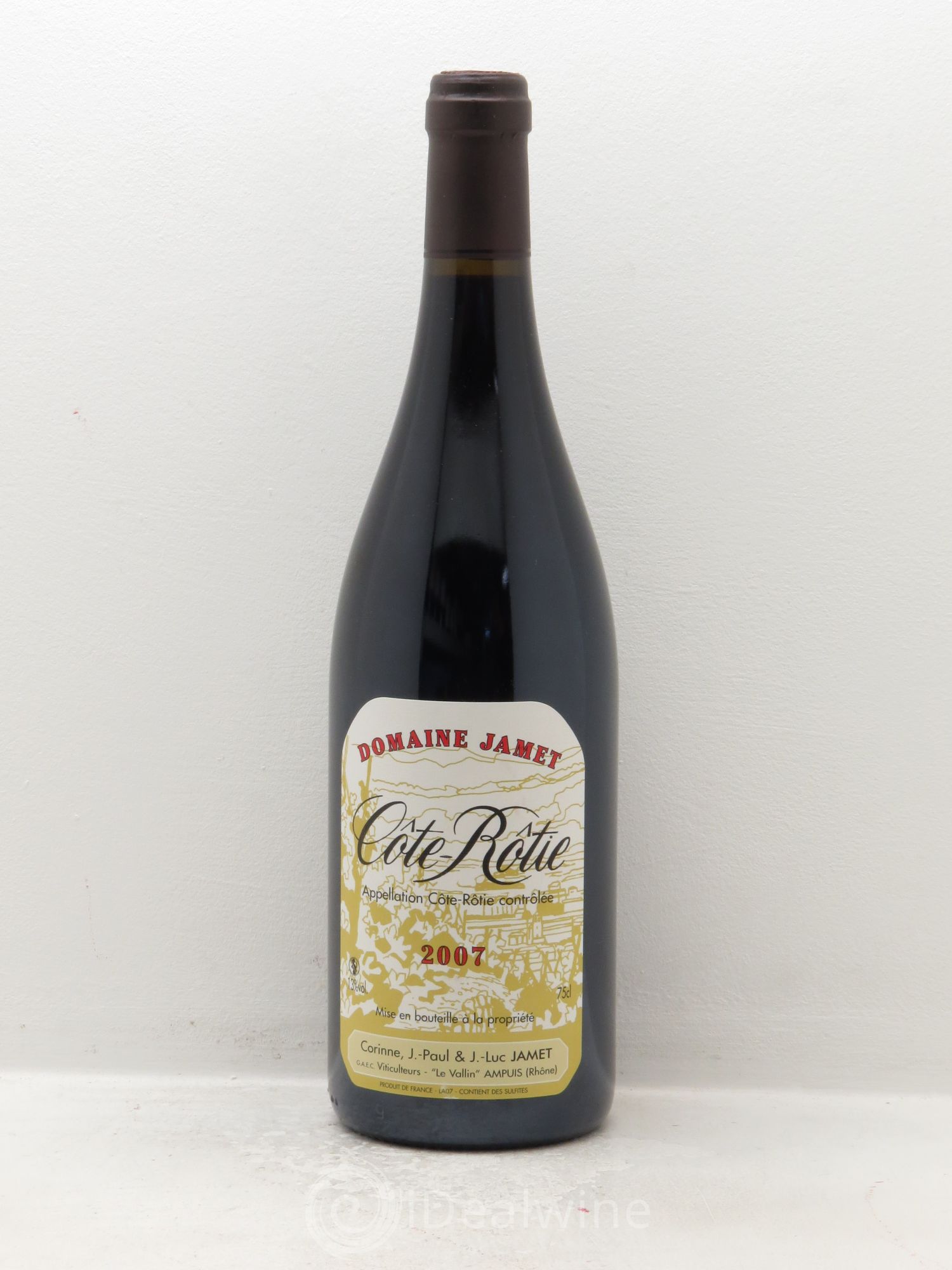 Côte-Rôtie Jamet (Domaine) 2007 - Lot de 1 bouteille - 0