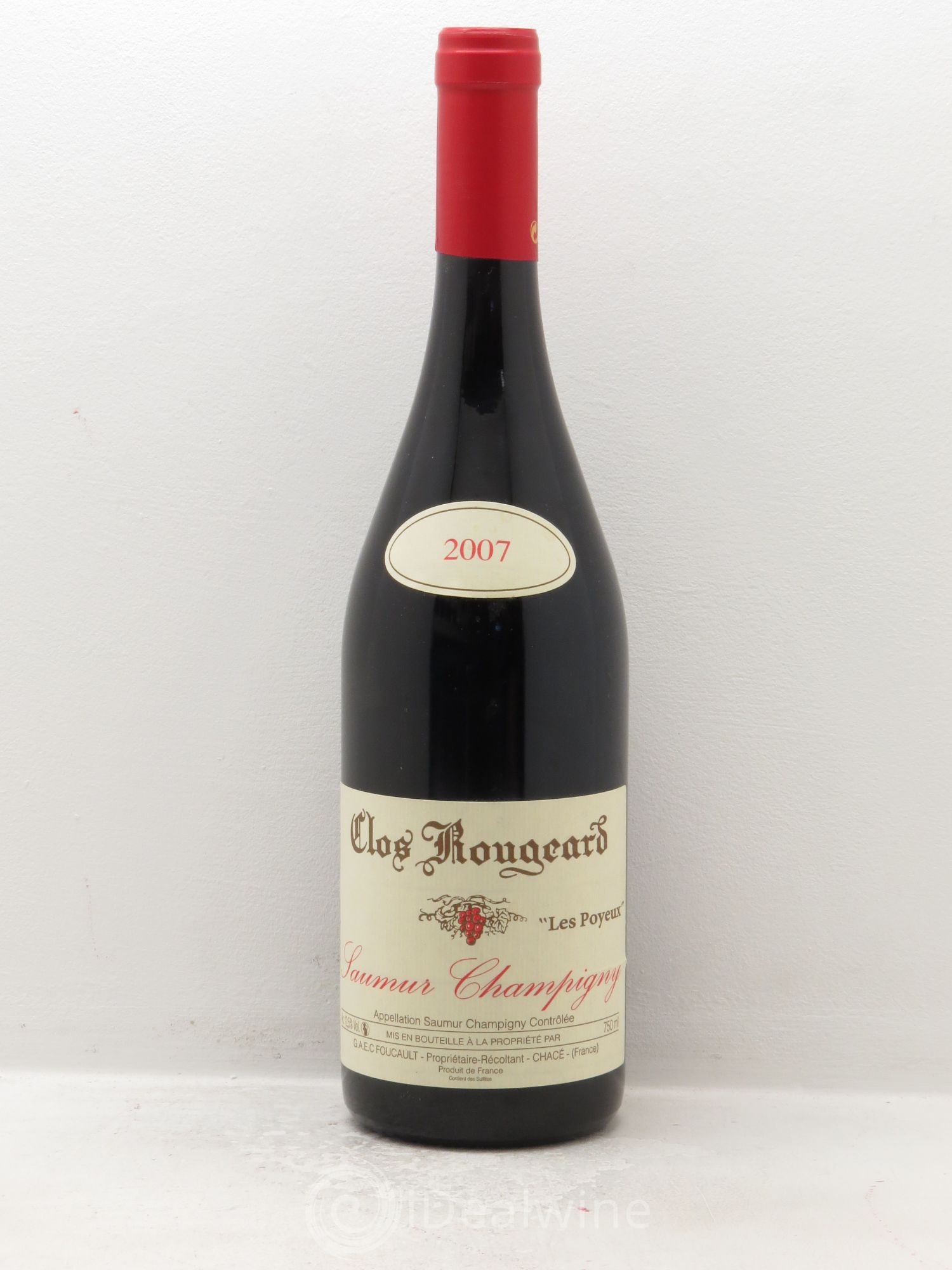 Saumur-Champigny Les Poyeux Clos Rougeard 2007 - Lot de 1 bouteille - 0