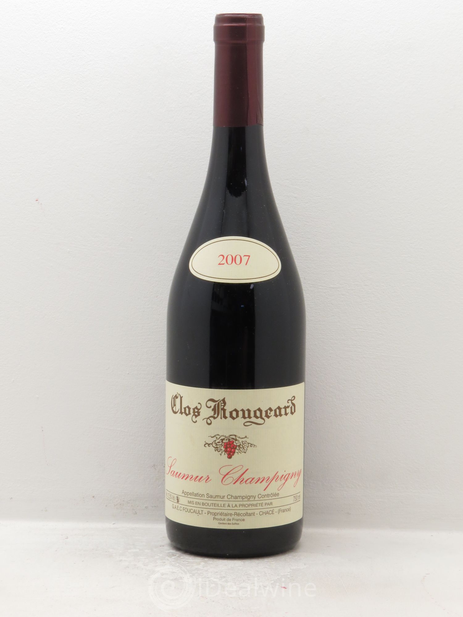 Saumur-Champigny Clos Rougeard 2007 - Lot de 1 bouteille - 0