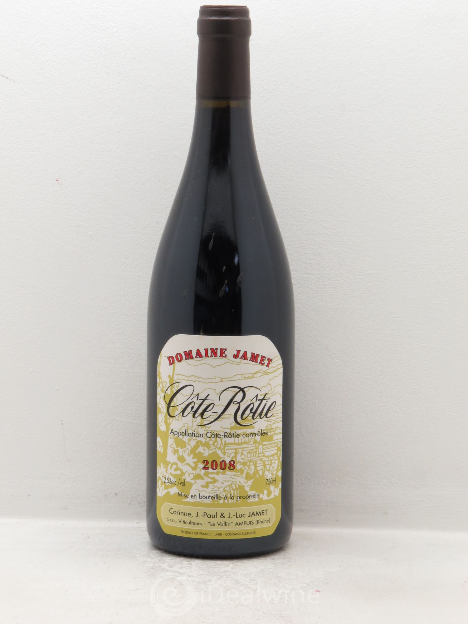Côte-Rôtie Jamet (Domaine) 2008 - Lot de 1 bouteille - 0
