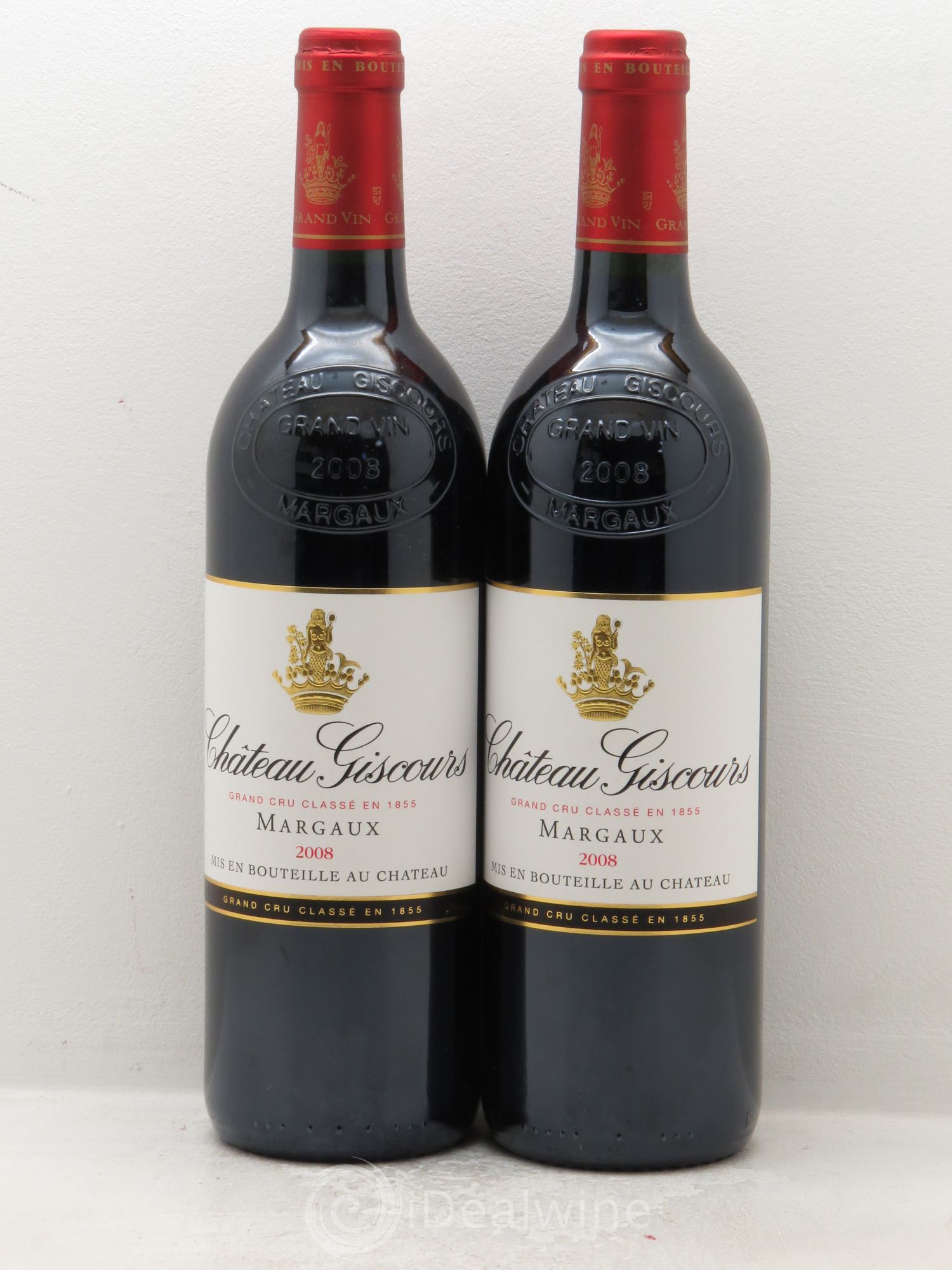 Château Giscours 3ème Grand Cru Classé 2008 - Lot de 2 bouteilles - 0