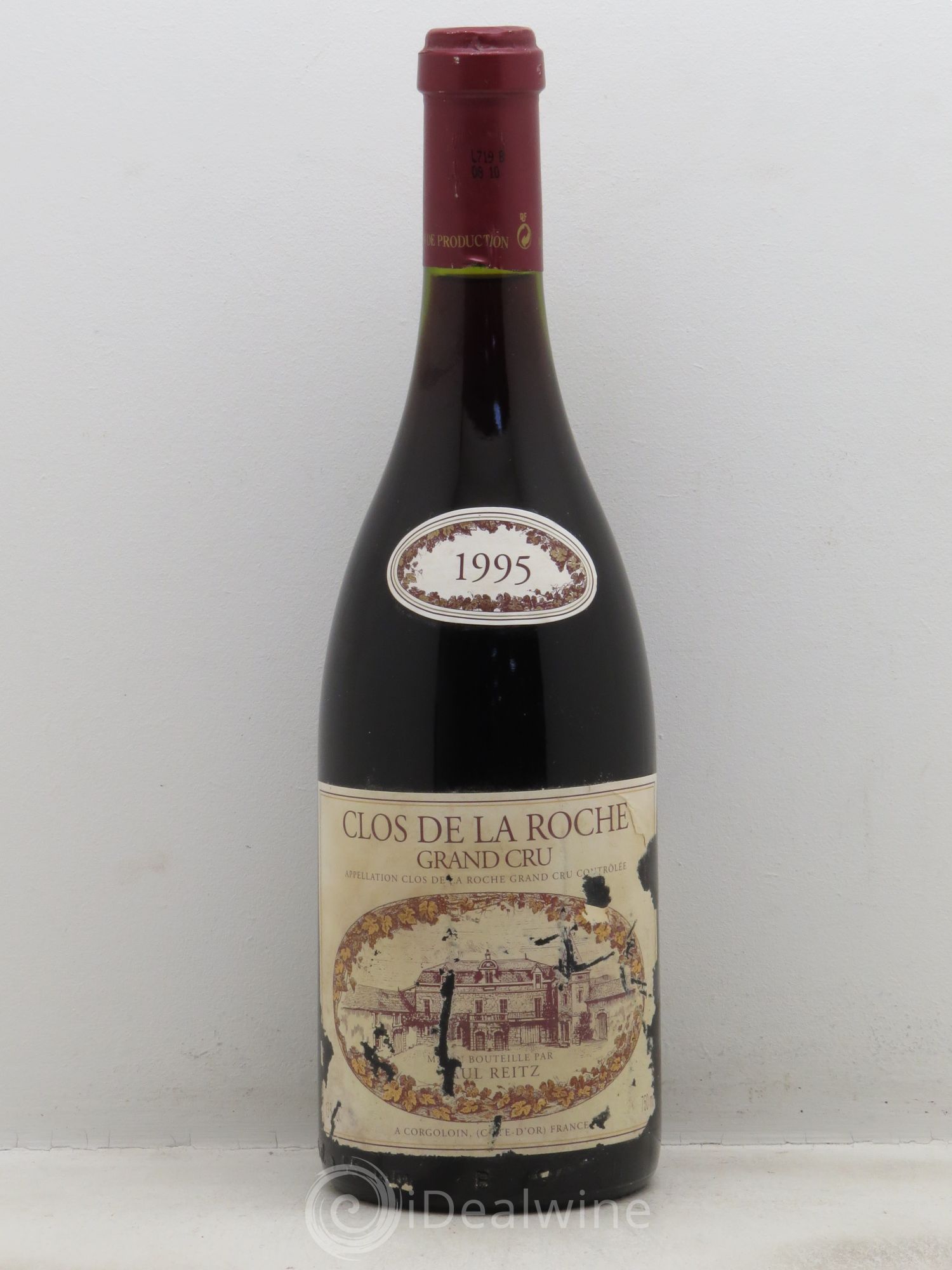 Clos de la Roche Grand Cru Reizt 1995 - Posten von 1 Flasche - 0