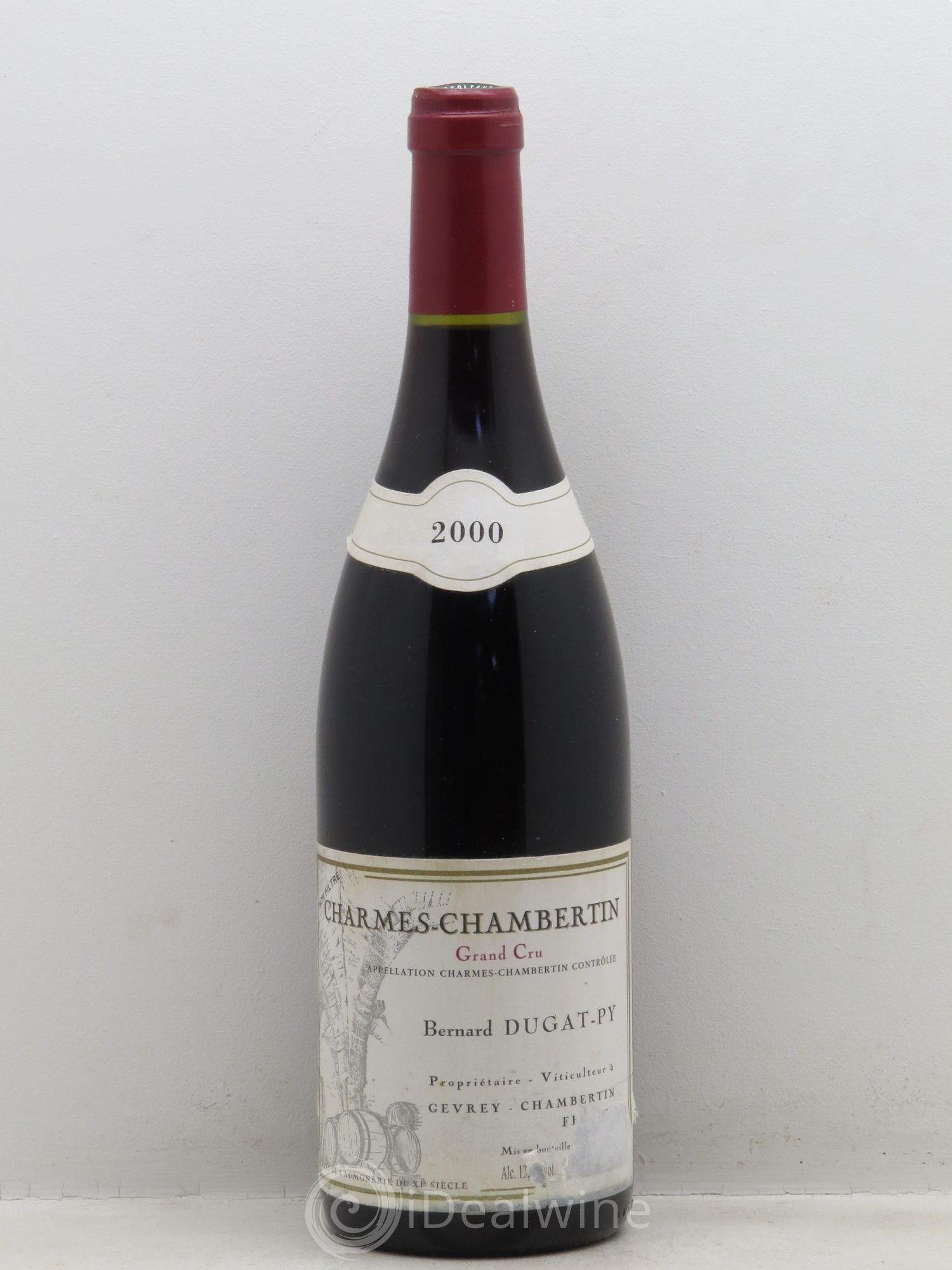 Charmes-Chambertin Grand Cru Dugat-Py 2000 - Lot de 1 bouteille - 0